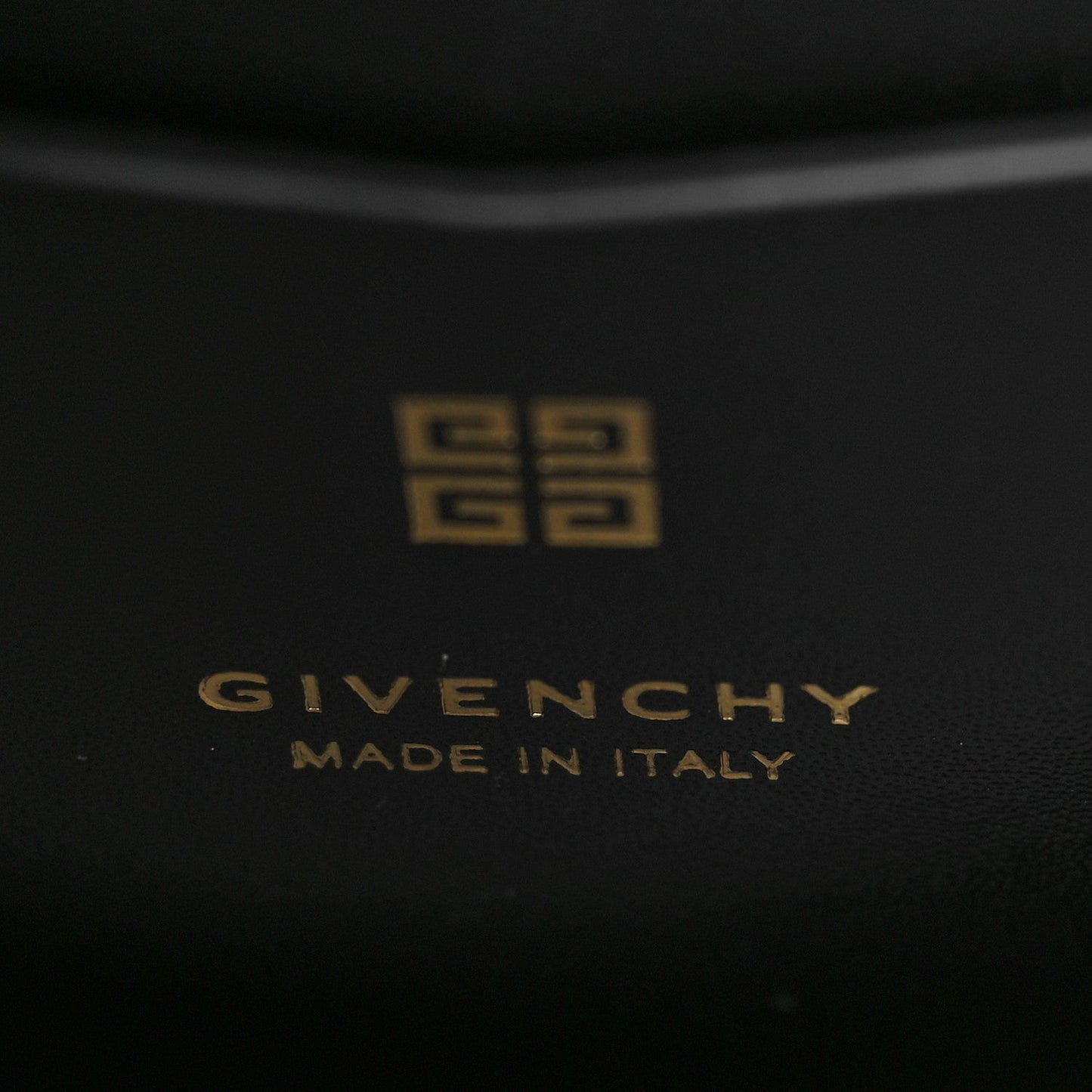 GIVENCHY BOX CALFSKIN SMALL 4G CUBE CHAIN CROSSBODY BAG