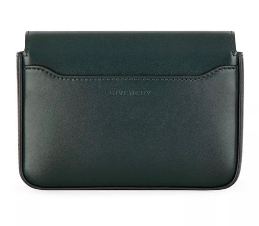 GIVENCHY BOX CALFSKIN SMALL 4G CUBE CHAIN CROSSBODY BAG