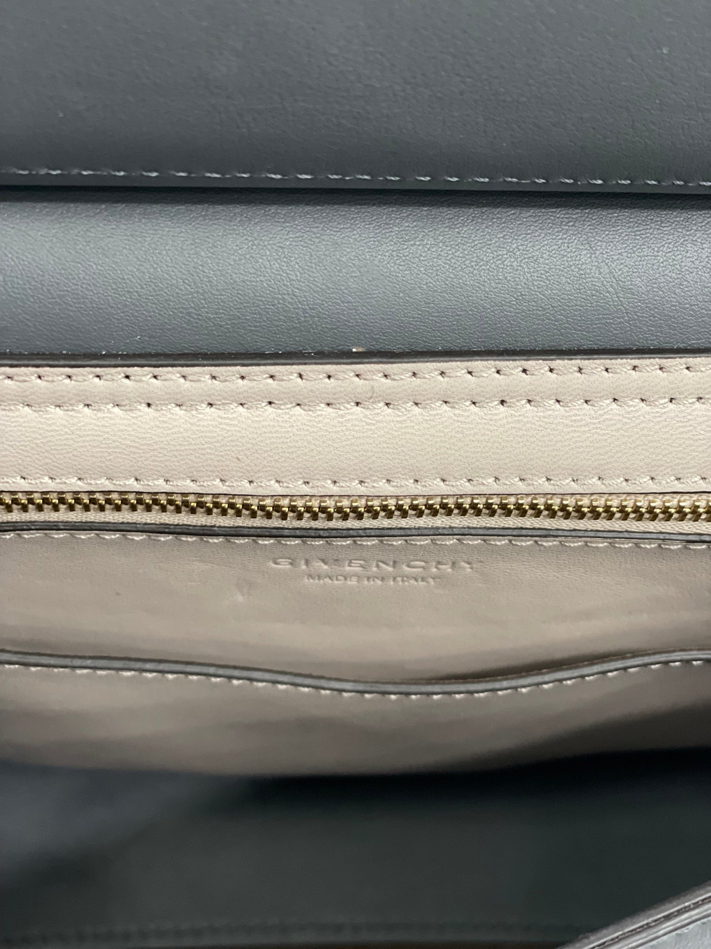 GIVENCHY CALFSKIN LEATHER SMALL MYSTIC SHOULDER BAG