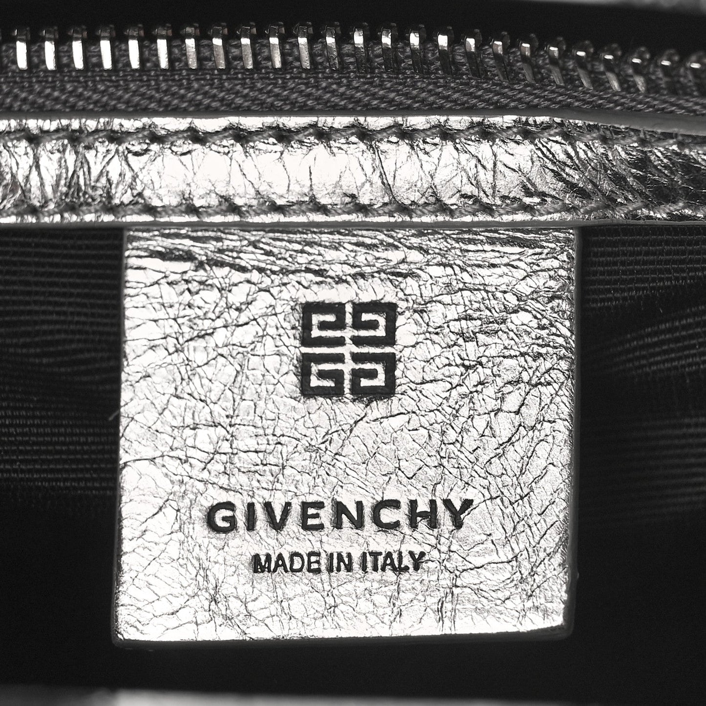 GIVENVHY CRYSTAL EMBELLISHED MINI LOCK ANTIGONA SHOULDER BAG