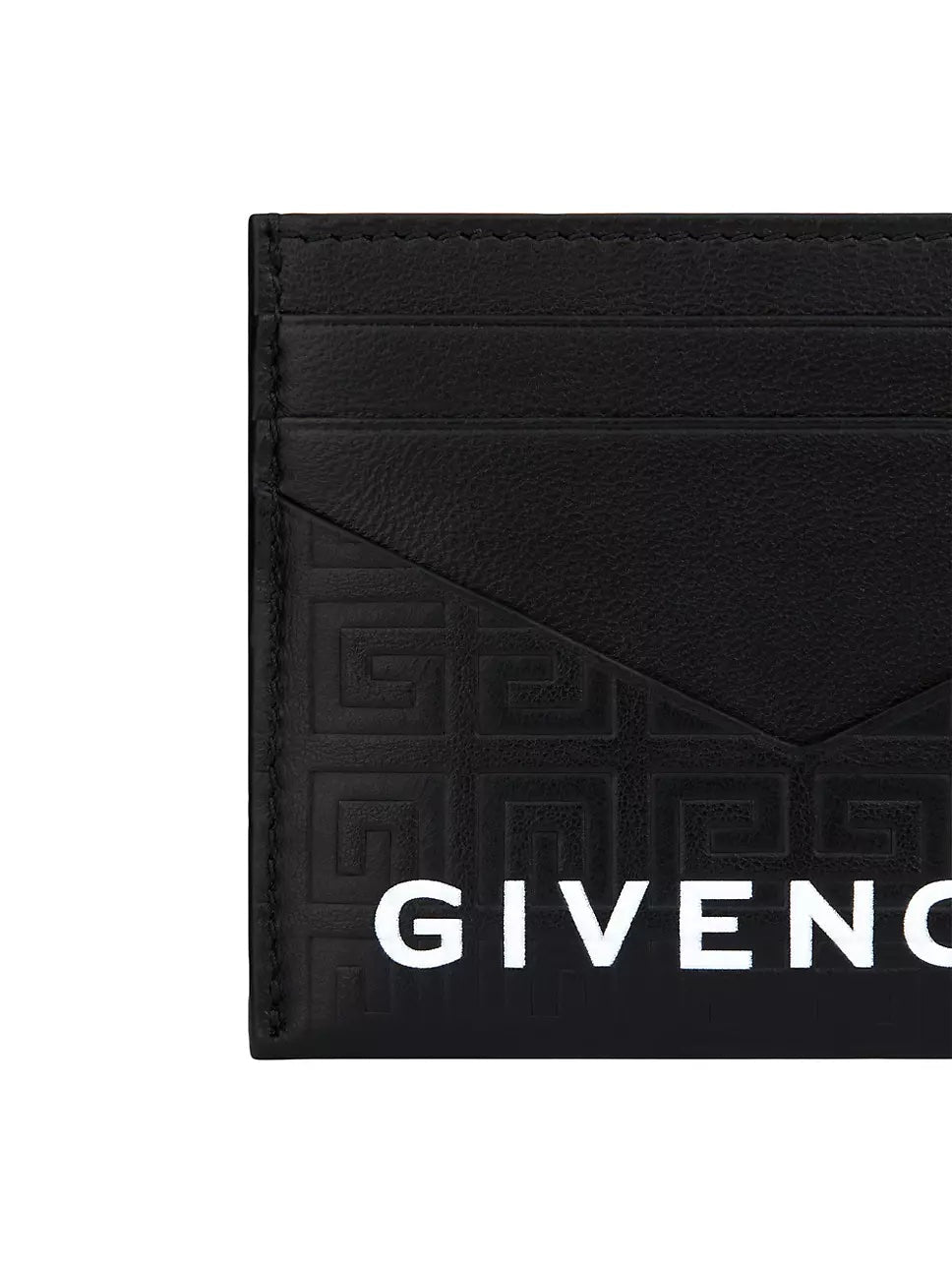 GIVENCHY G CUT 4G LEATHER CARD CASE