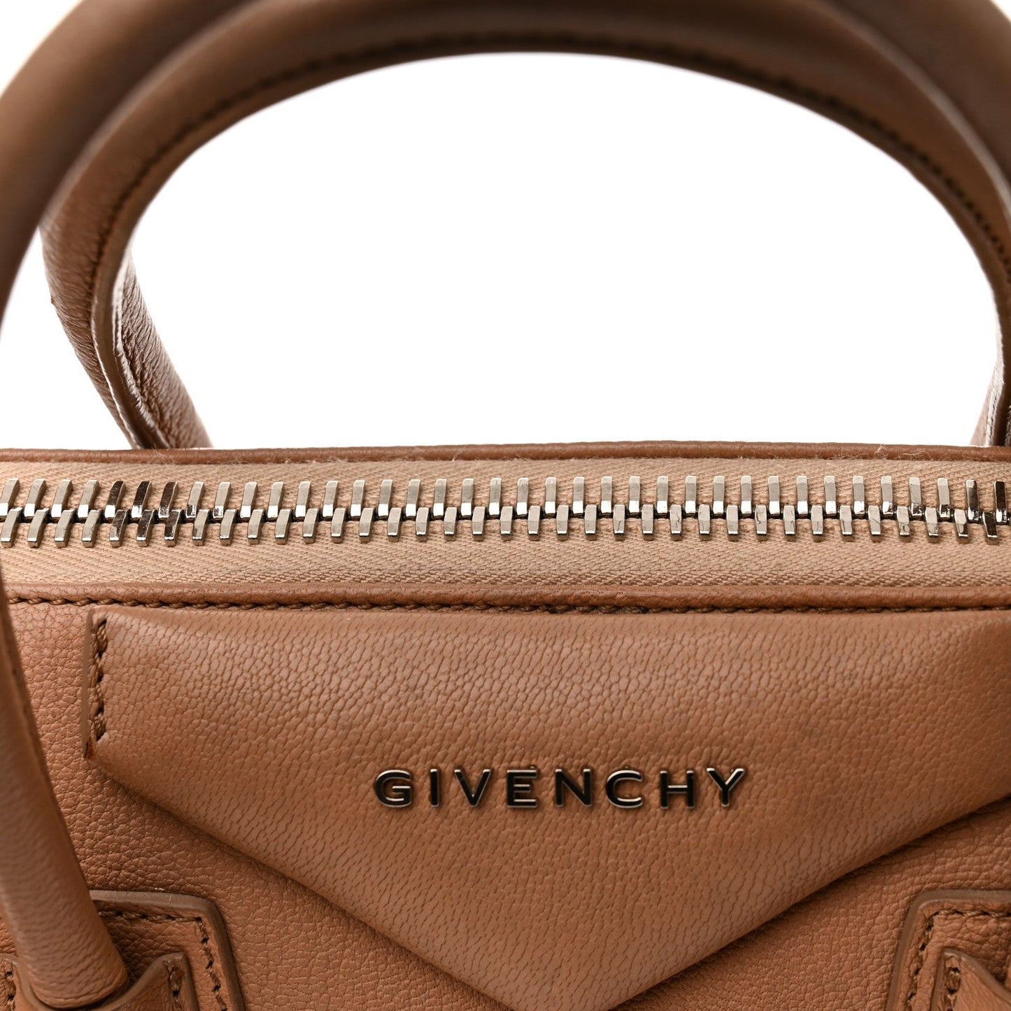 GIVENCHY GOATSKIN LEATHER MEDIUM ANTIGONA SATCHEL BAG