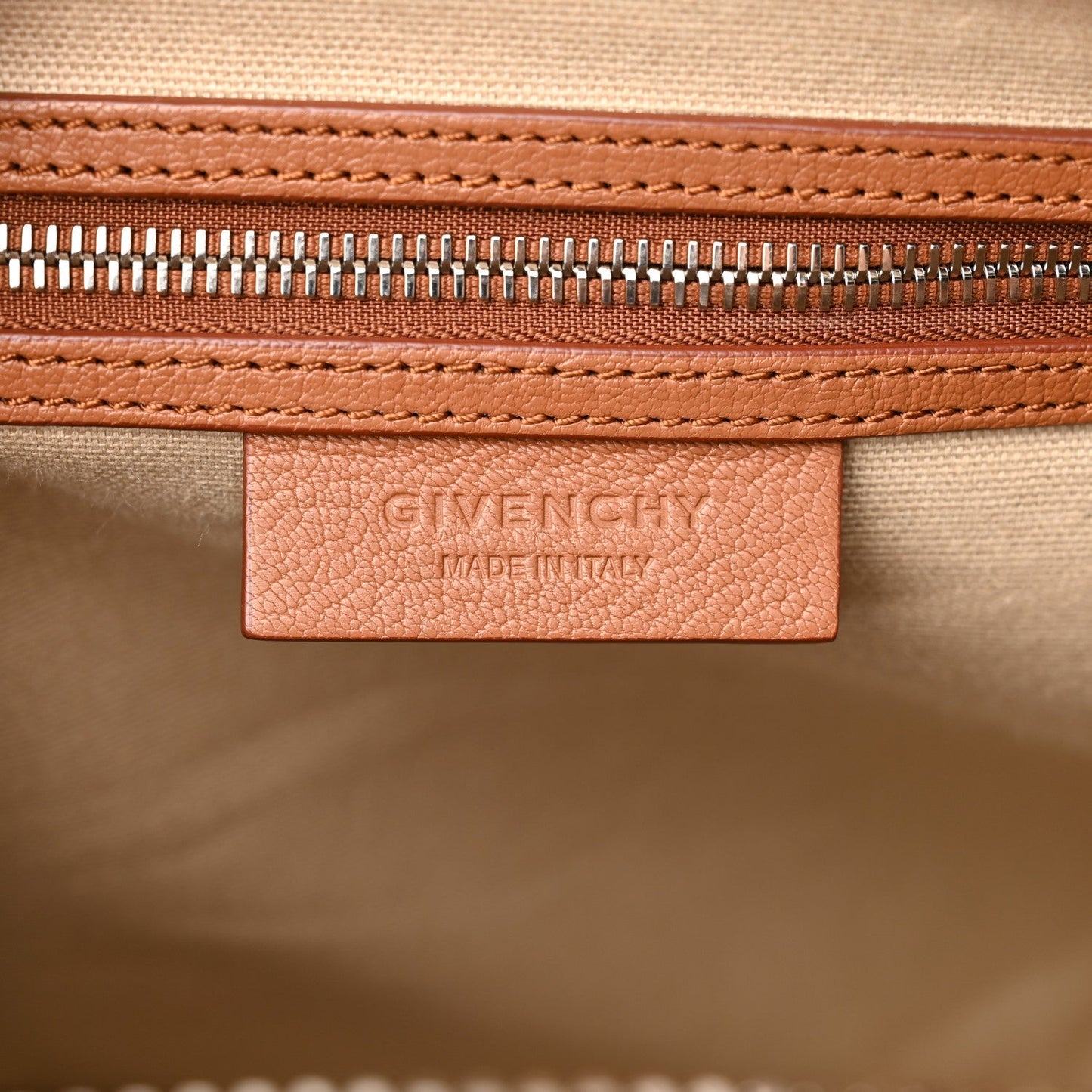 GIVENCHY ANTIGONA LARGE LEATHER SATCHEL BAG