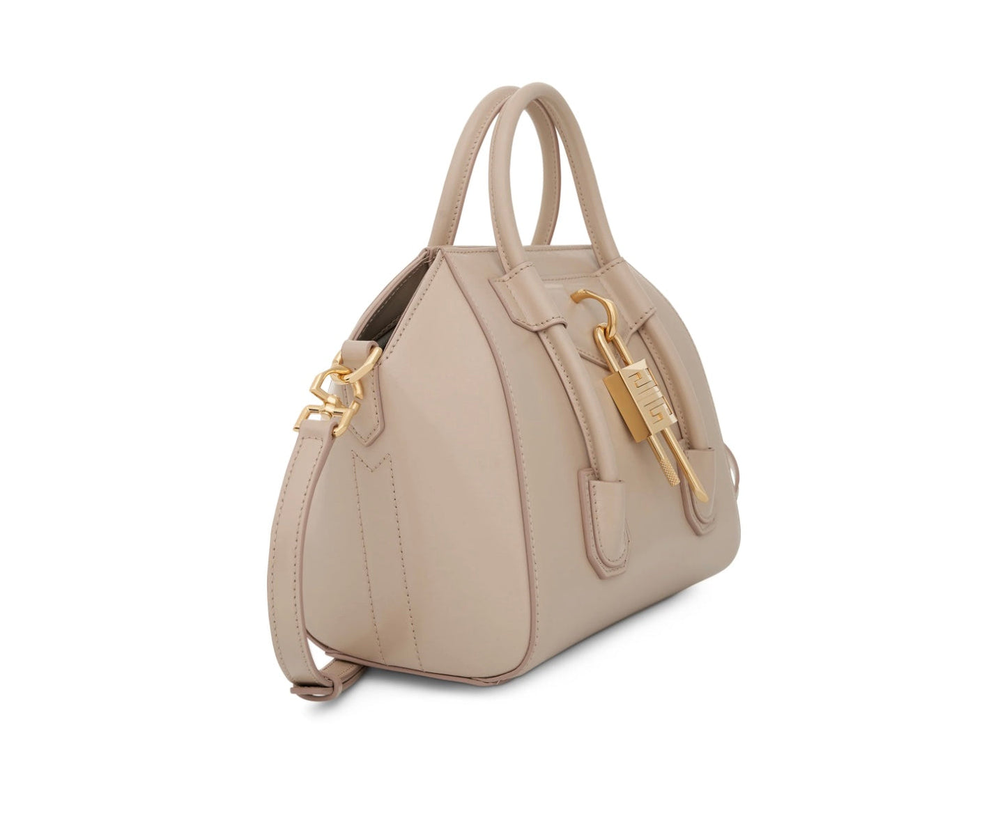 GIVENCHY MINI ANTIGONA LOCK BAG IN BOX LEATHER