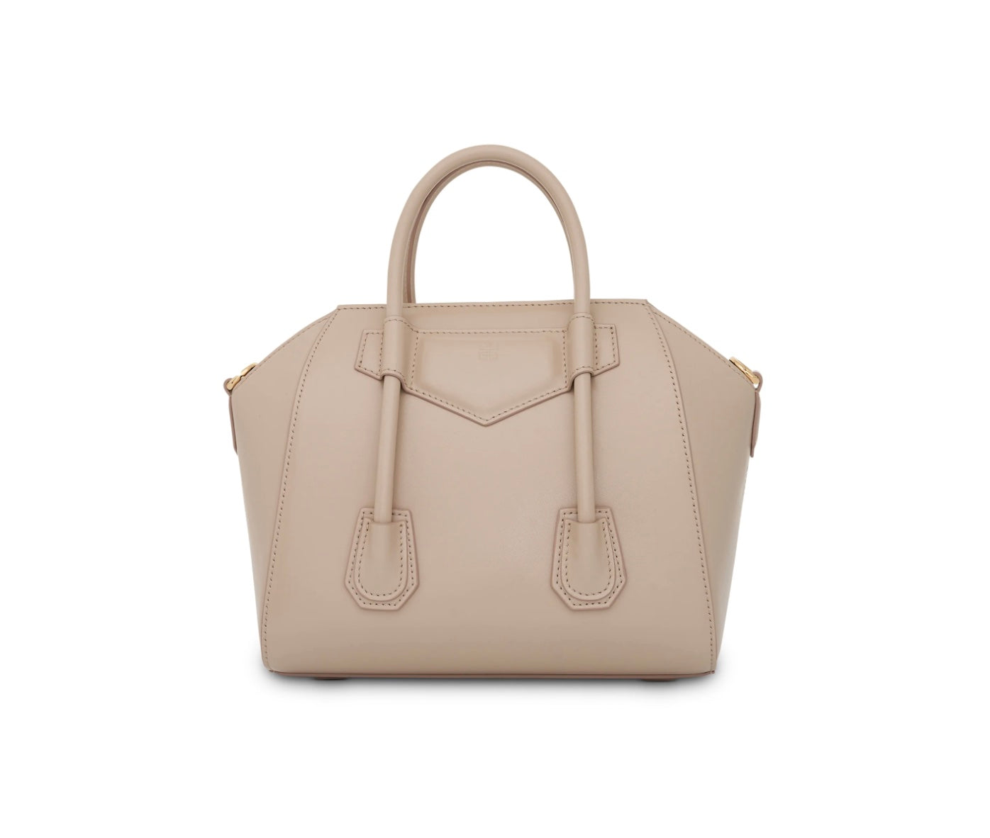 GIVENCHY MINI ANTIGONA LOCK BAG IN BOX LEATHER