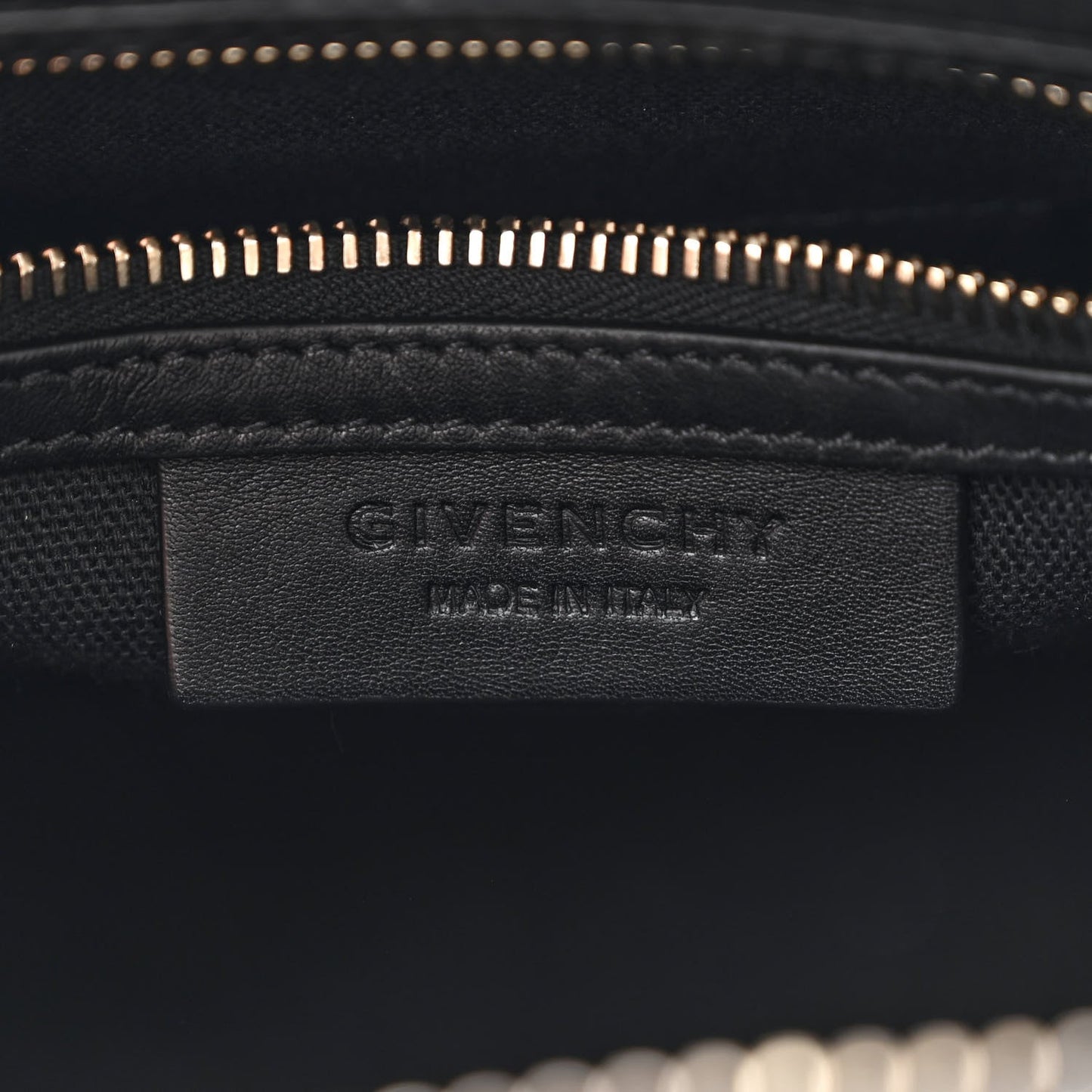 GIVENCHY SMALL CALFSKIN LEATHER CROC EMBOSSED ANTIGONA BAG