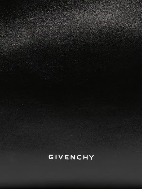 GIVENCHY VOYOU CALFSKIN LEATHER CLUTCH WRISTLET BAG