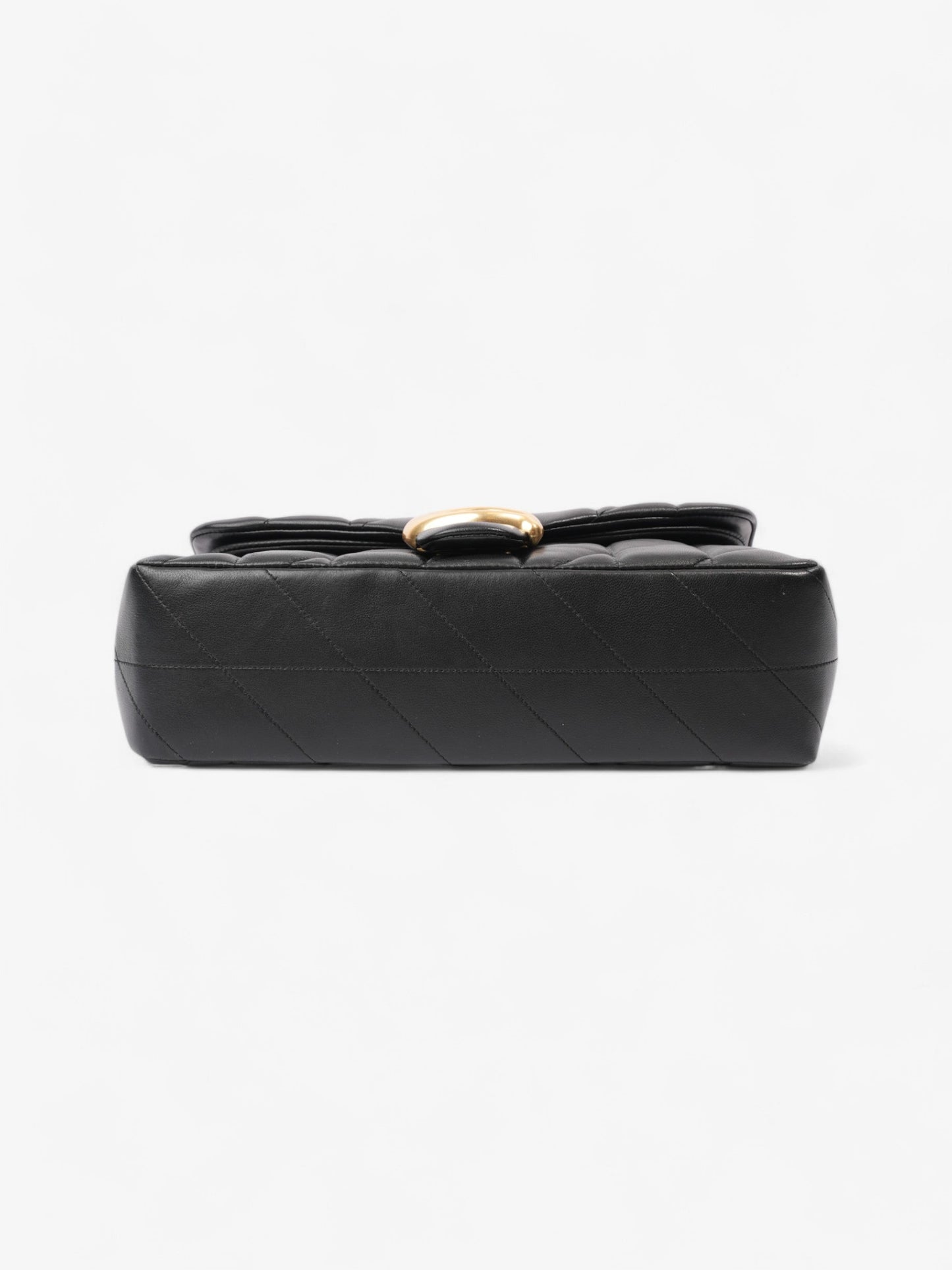Coach Quilted Tabby Black Leather 26