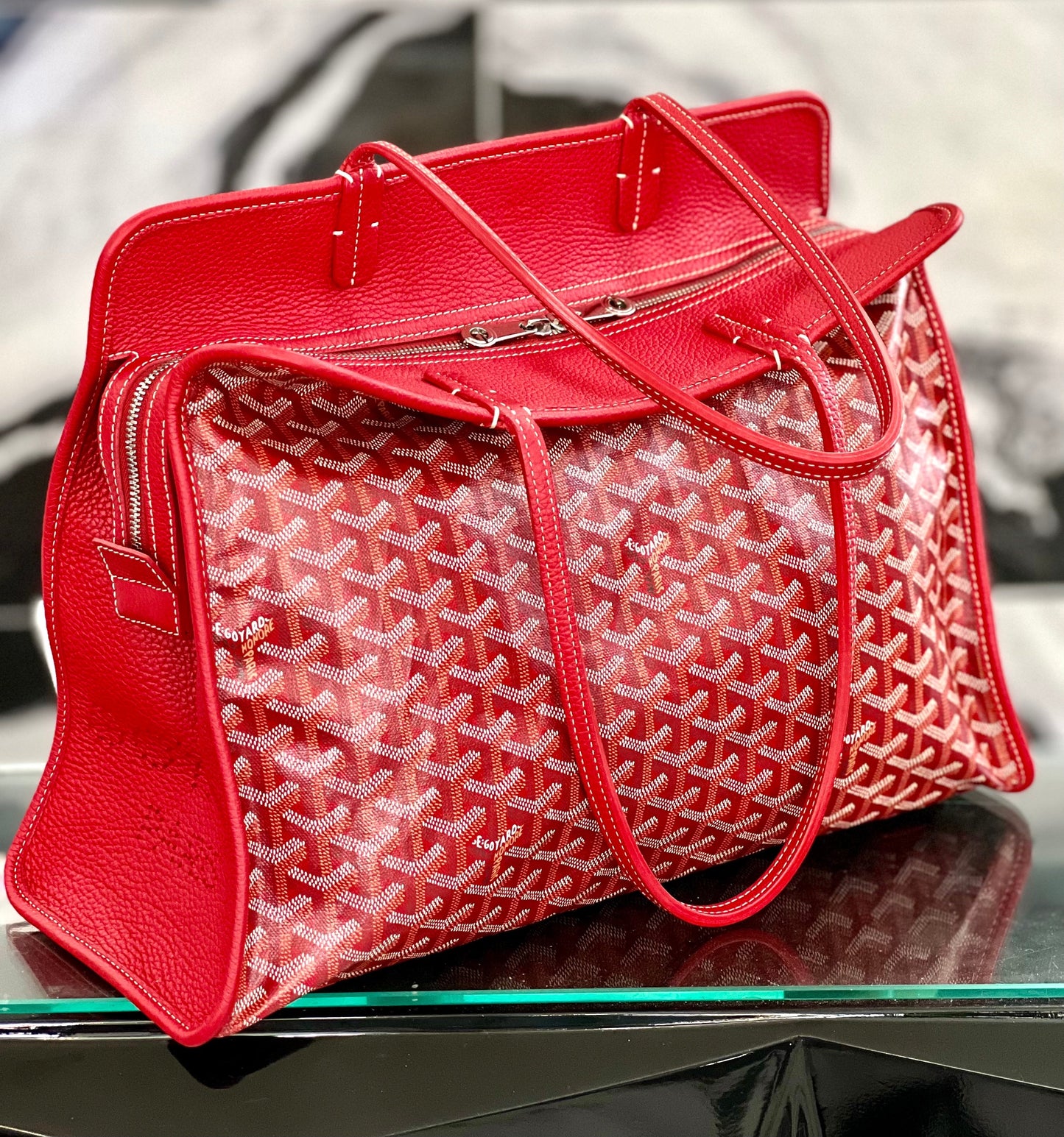 GOYARD GOYARDINE SAC HARDY BAG