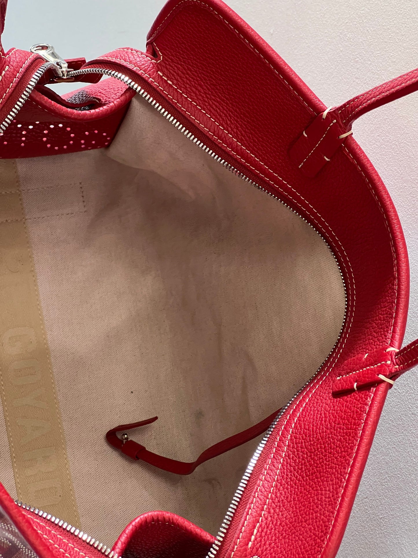 GOYARD GOYARDINE SAC HARDY BAG