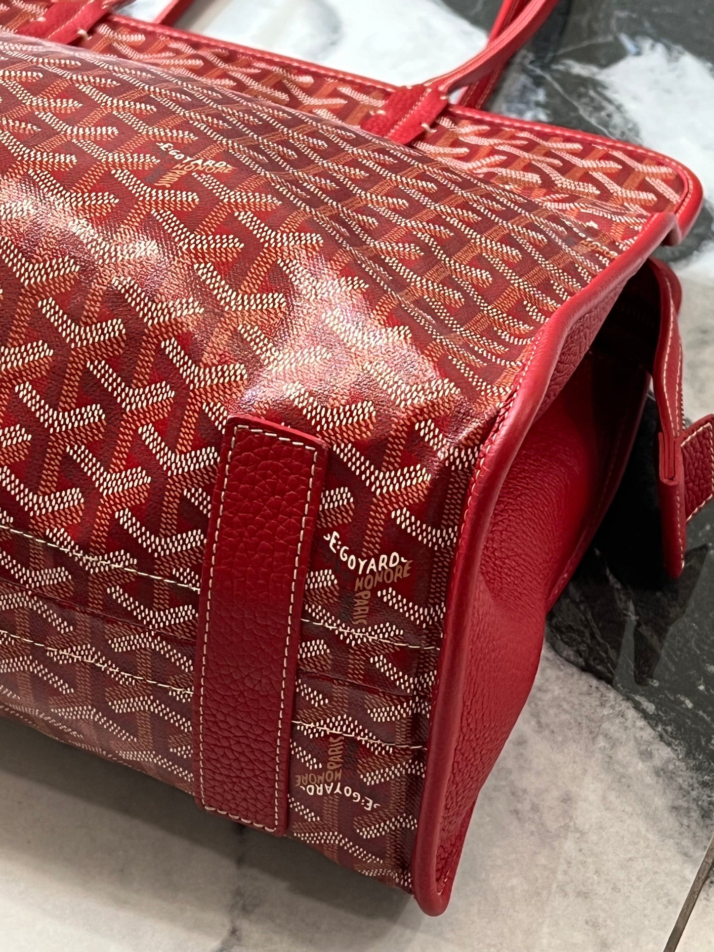 GOYARD GOYARDINE SAC HARDY BAG