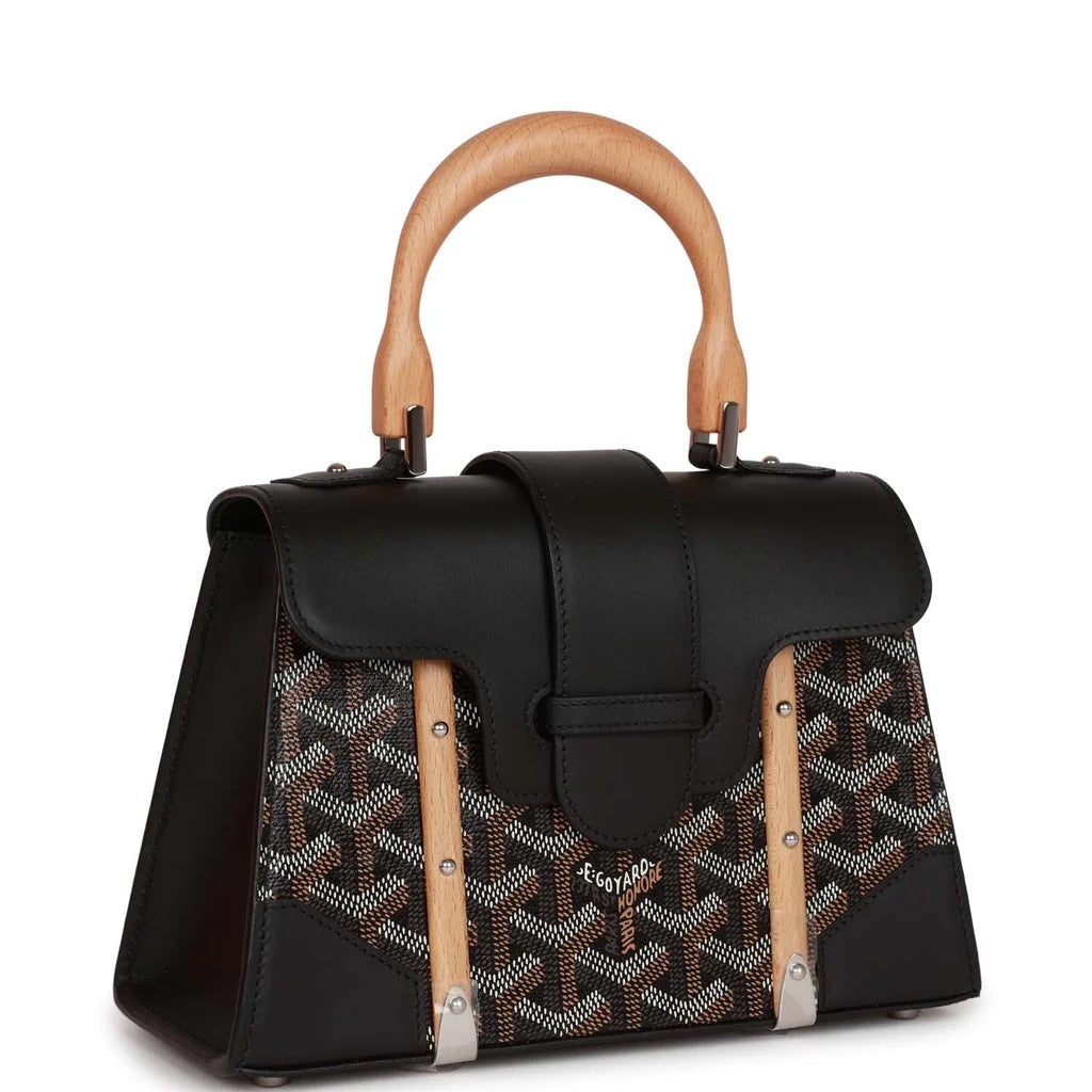 GOYARD SAIGON GOYARDIN TOP HANDLE SHOULDER BAG PM