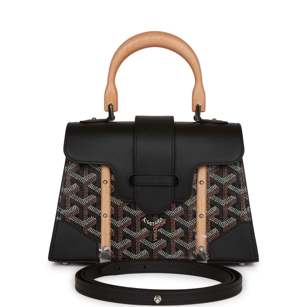 GOYARD SAIGON GOYARDIN TOP HANDLE SHOULDER BAG PM