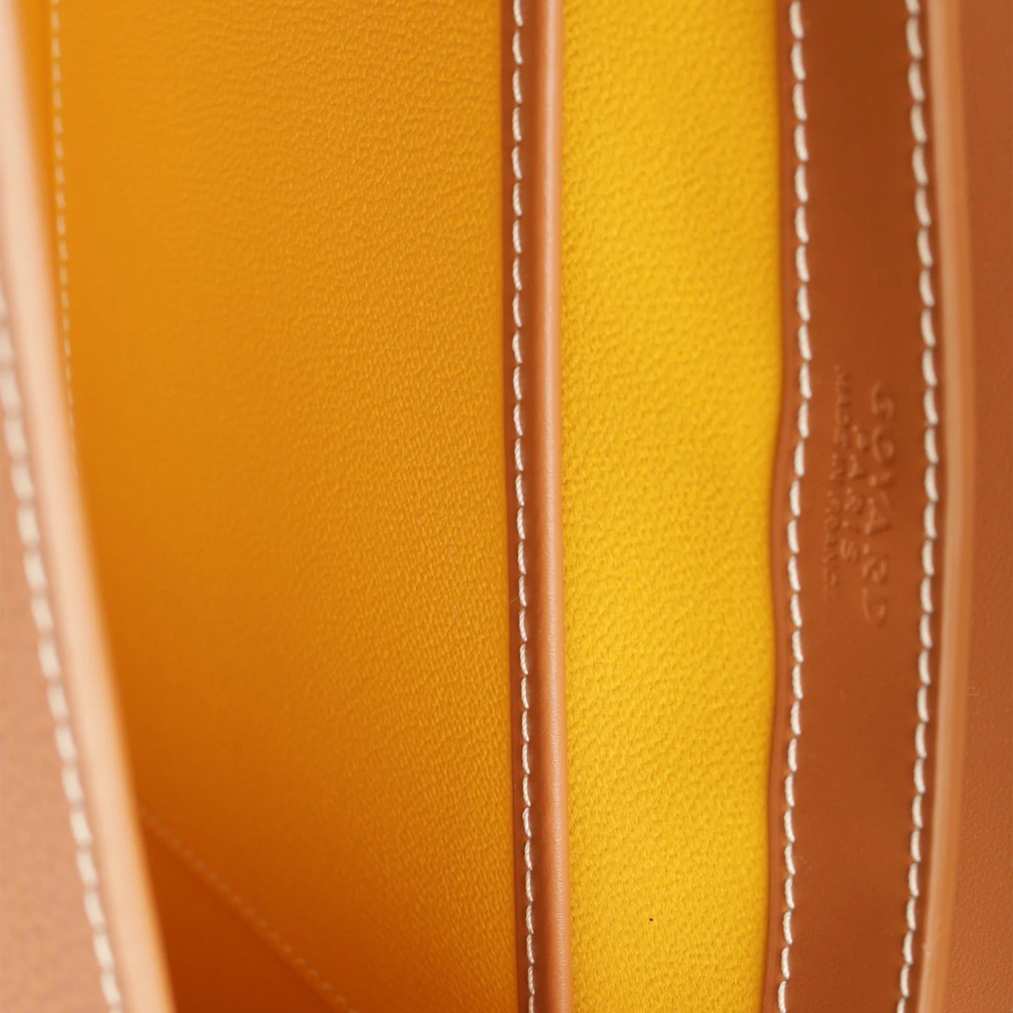 GOYARD SAÏGON MM DECIZE TAURILLON LEATHER HANDBAG