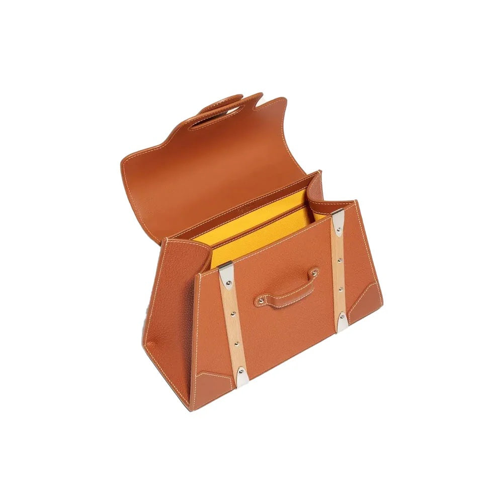 GOYARD SAÏGON MM DECIZE TAURILLON LEATHER HANDBAG