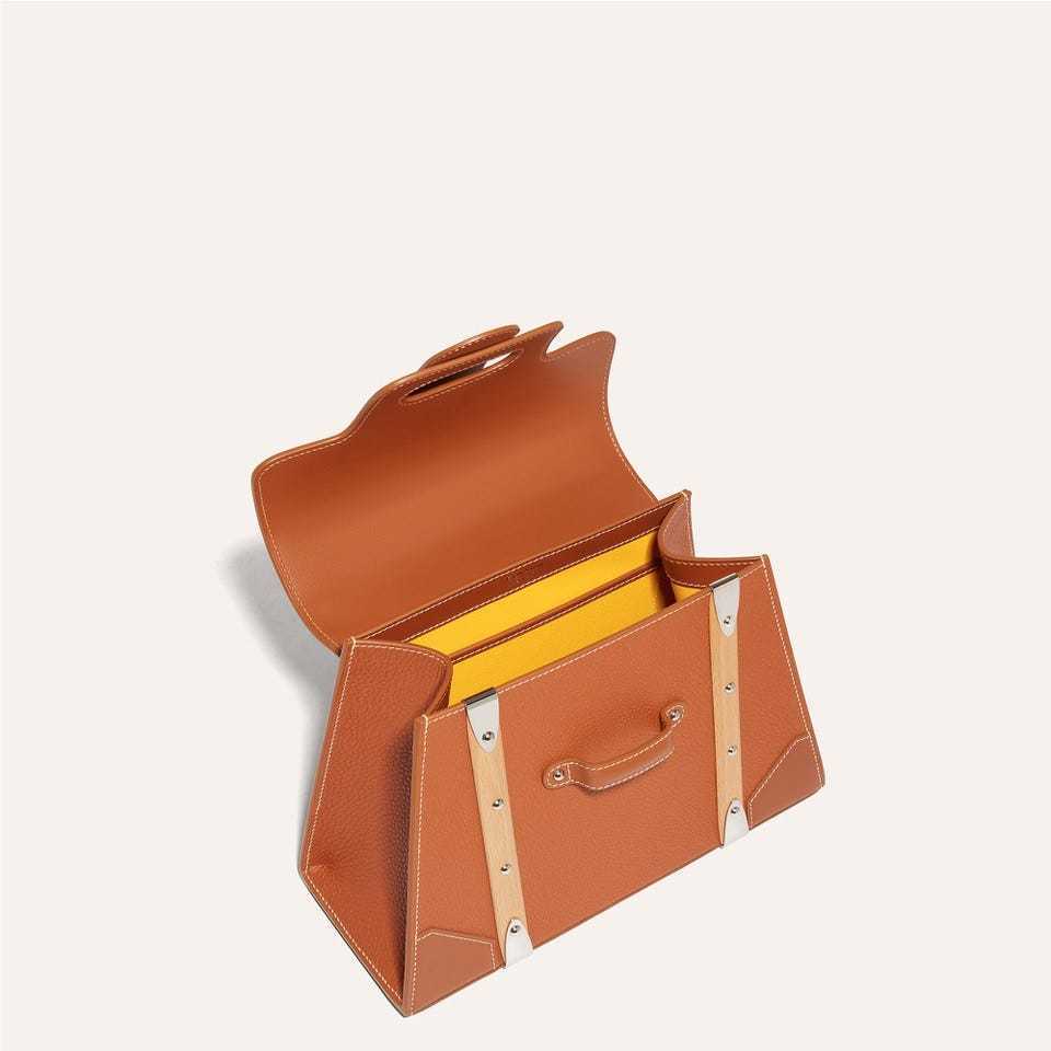 GOYARD SAÏGON MM DECIZE TAURILLON LEATHER HANDBAG