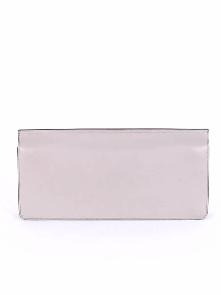 GUCCI BAMBOO LEATHER CLUTCH BAG
