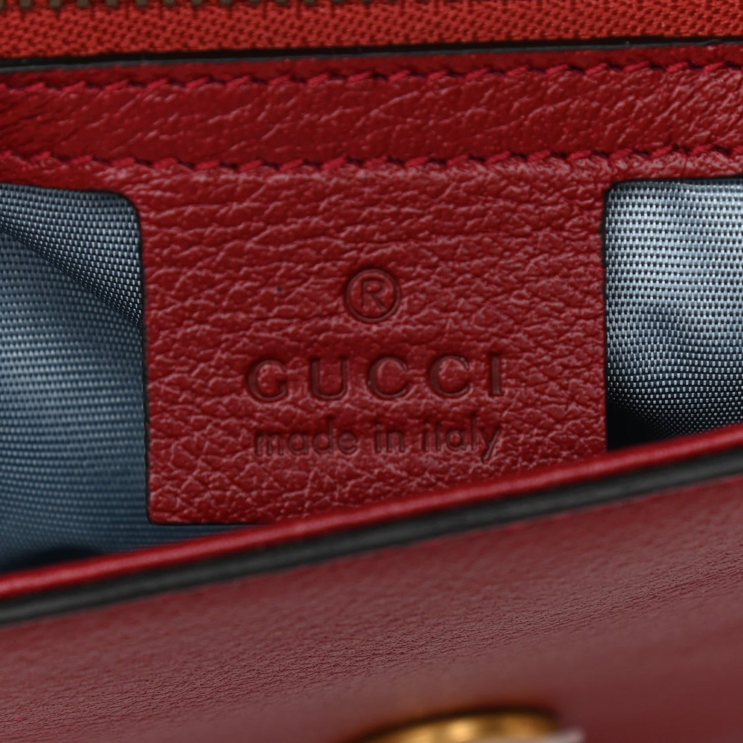 GUCCI CALFSKIN GG MEDIUM THIARA DOUBLE ENVELOPE SHOULDER BAG
