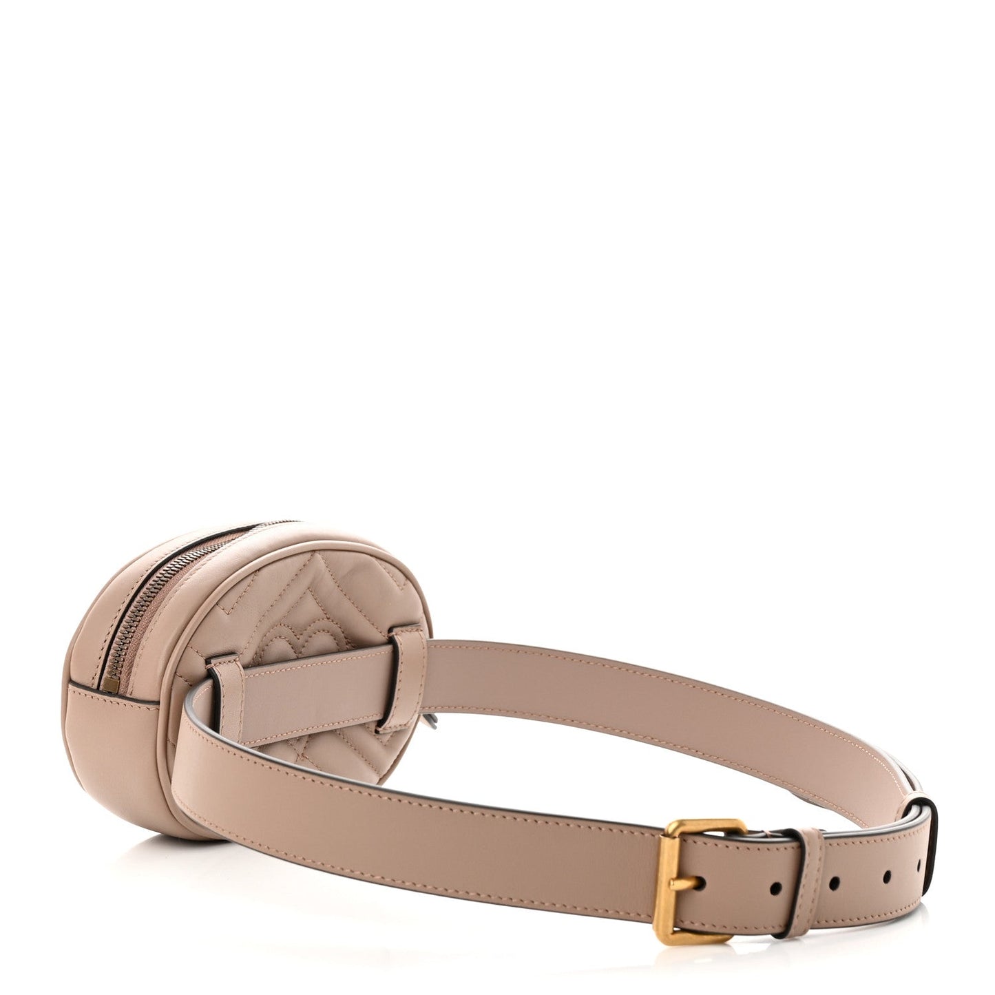 GUCCI CALFSKIN GG MARMONT MATELASSE BELT BAG