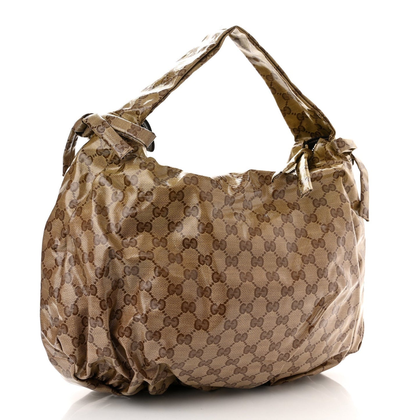 GUCCI CRYSTAL MONOGRAM HYSTERIA HOBO BAG