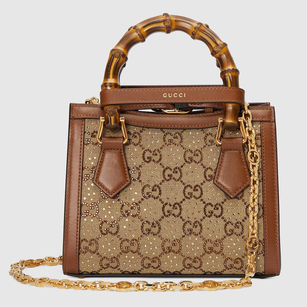 GUCCI GG DIANA MINI TOTE BAG
