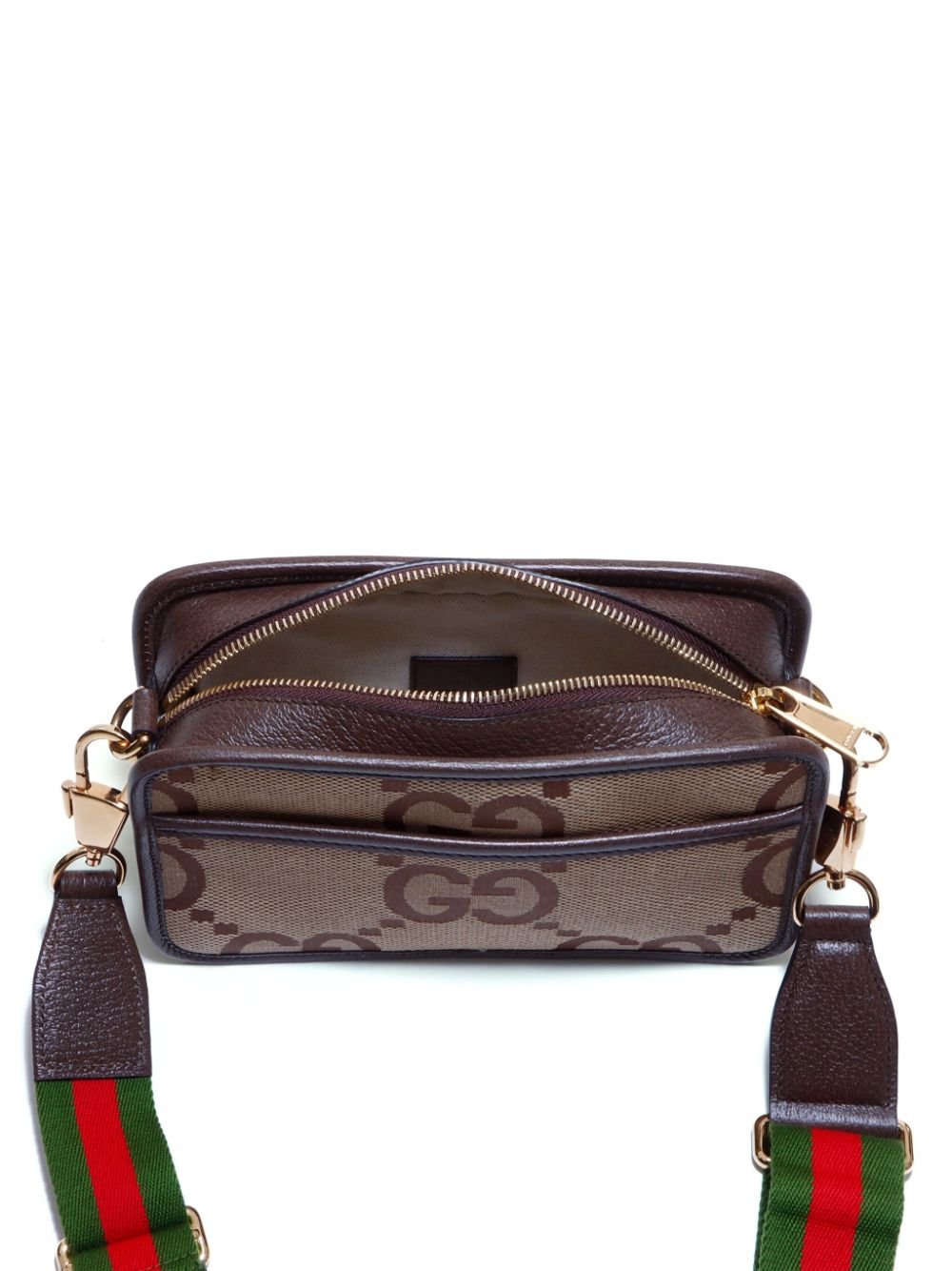 GUCCI JUMBO GG ZIPPED MINI SHOULDER BAG