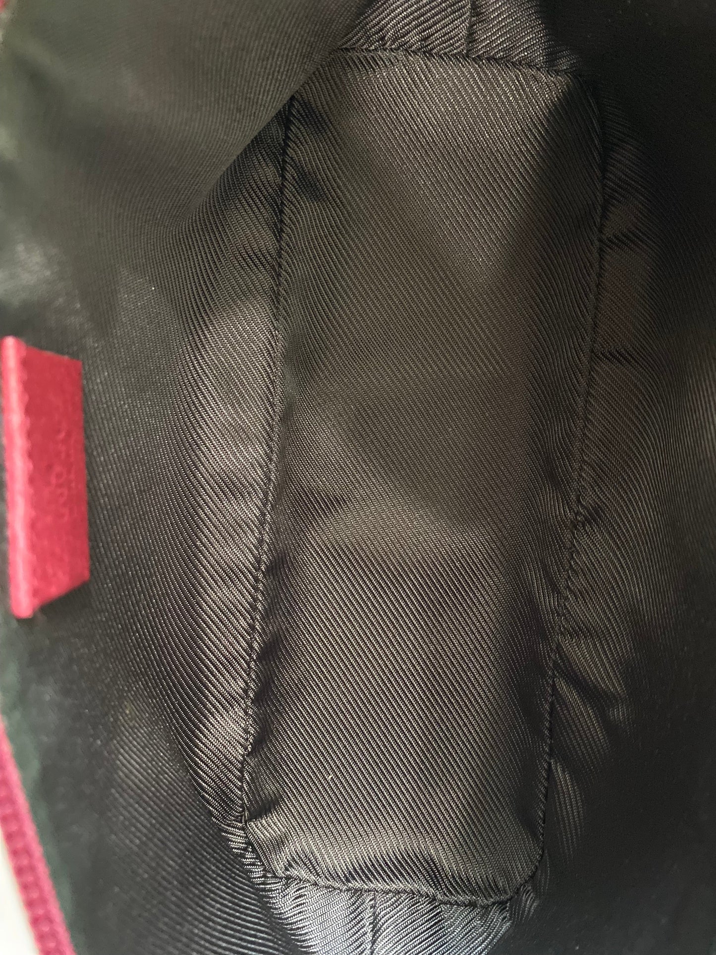 GUCCI GG CANVAS BOAT POCHETTE BAG