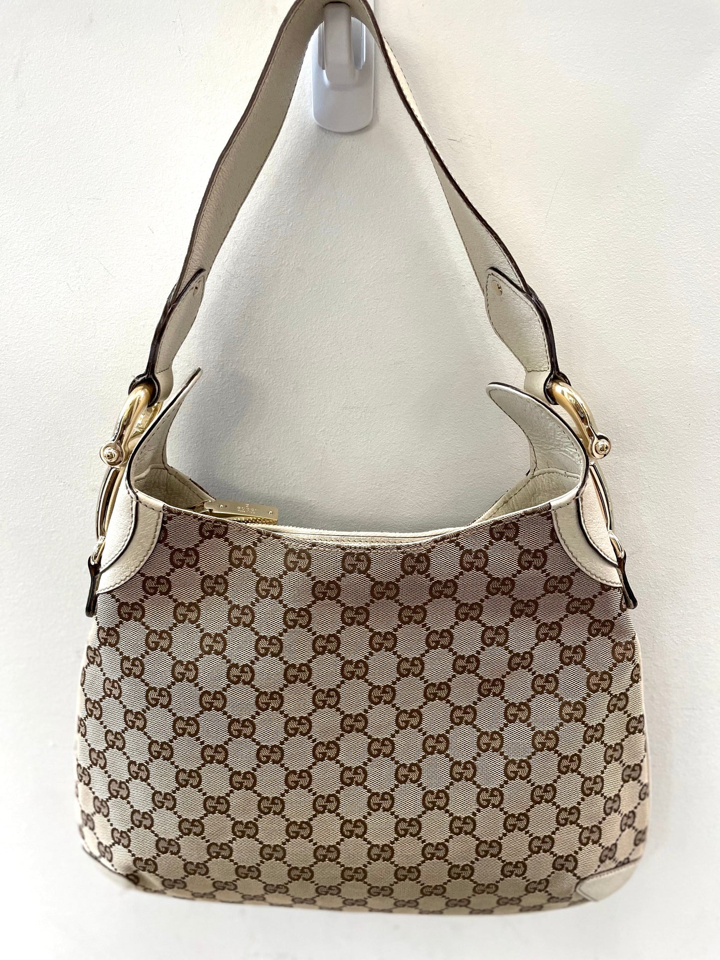 GUCCI GG HORSEBIT CREOLE HOBO BAG