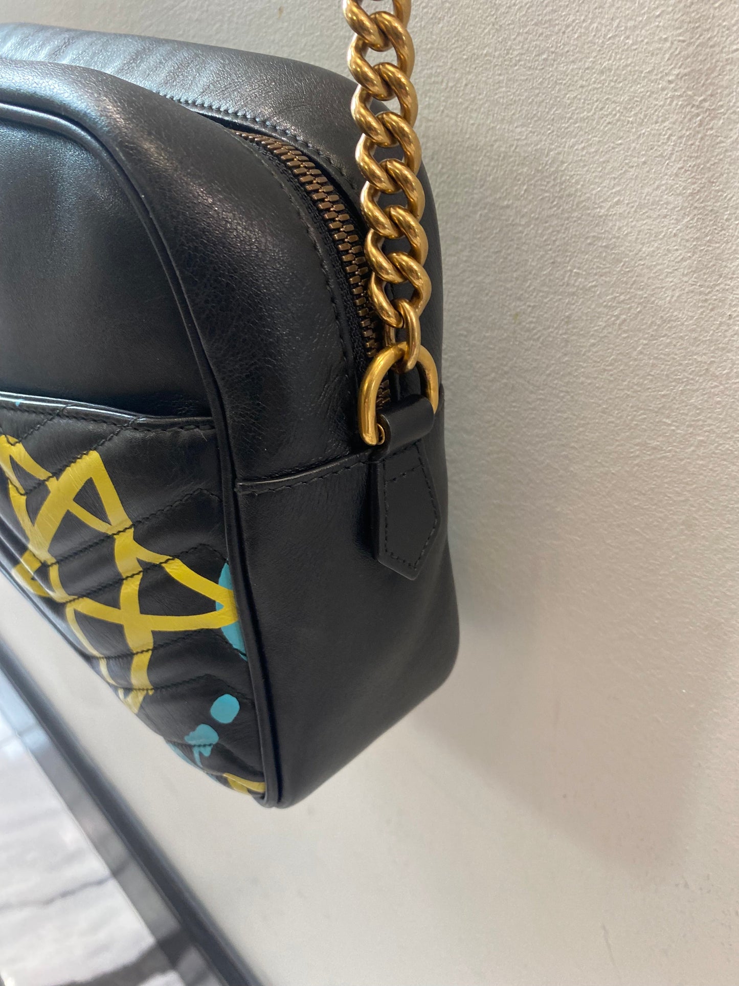 GUCCI GG MARMONT GHOST CHAIN BAG