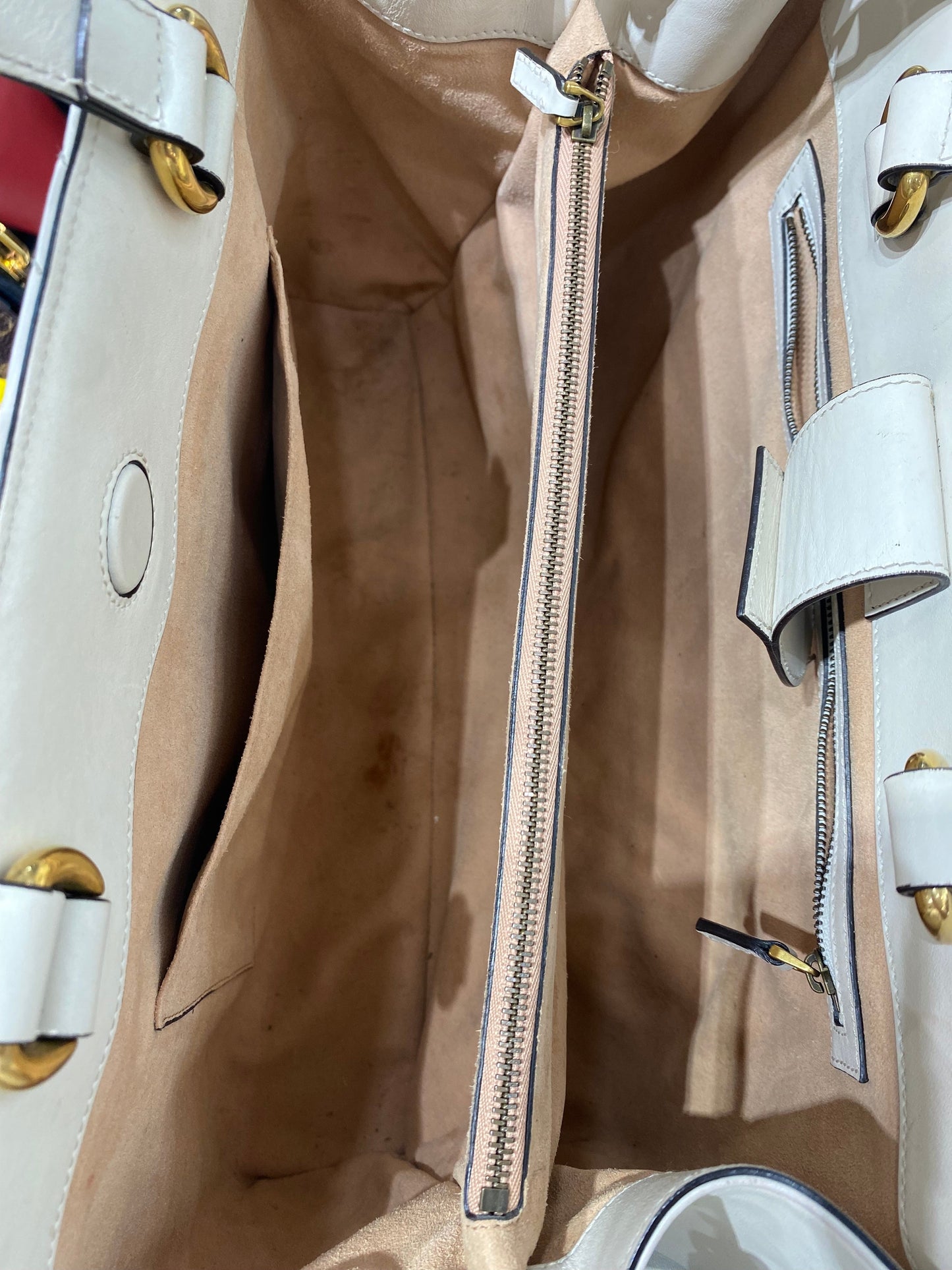 GUCCI GG MARMONT MATELASSE CALFSKIN LEATHER TOTE BAG