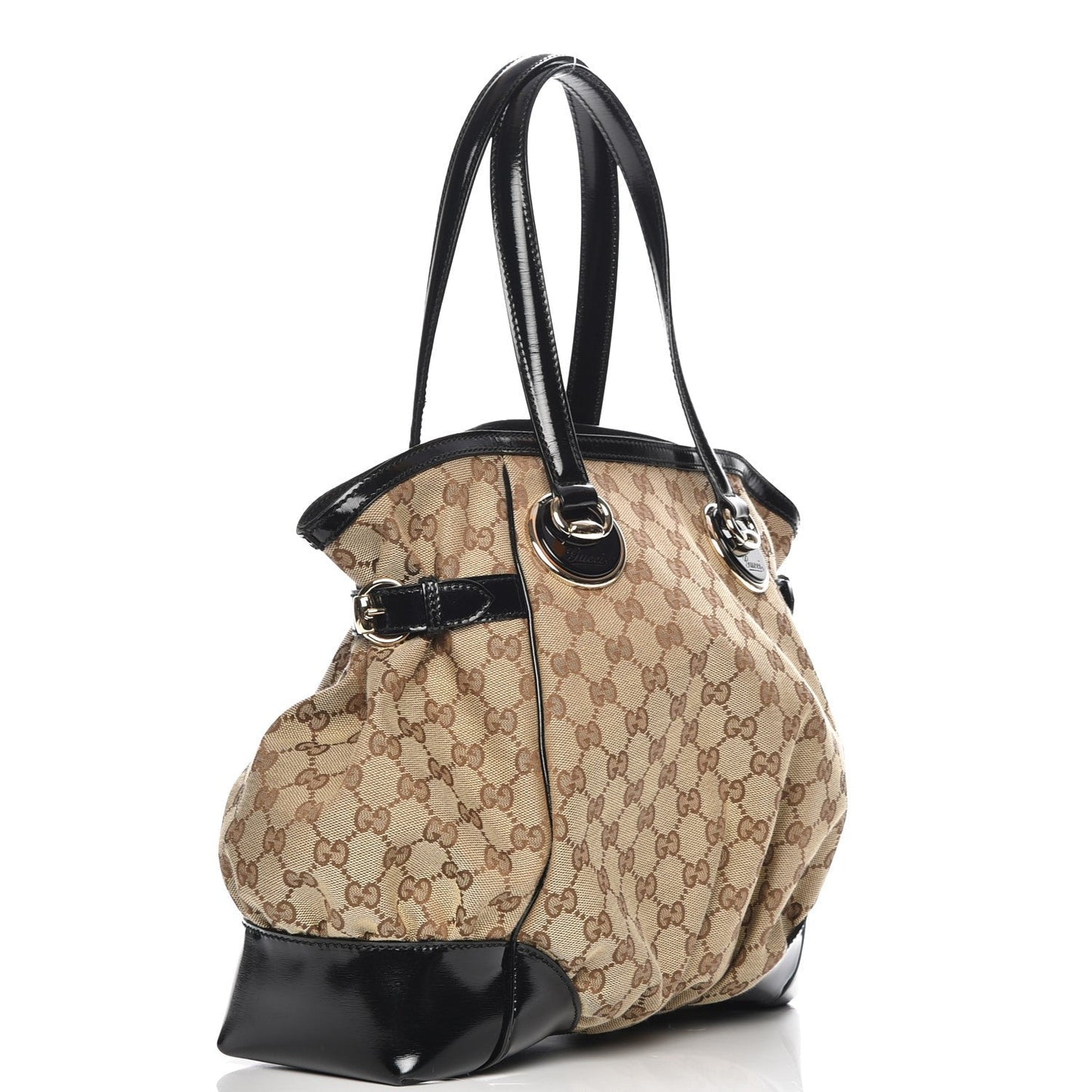 GUCCI GG MONOGRAM FULL MOON TOTE BAG
