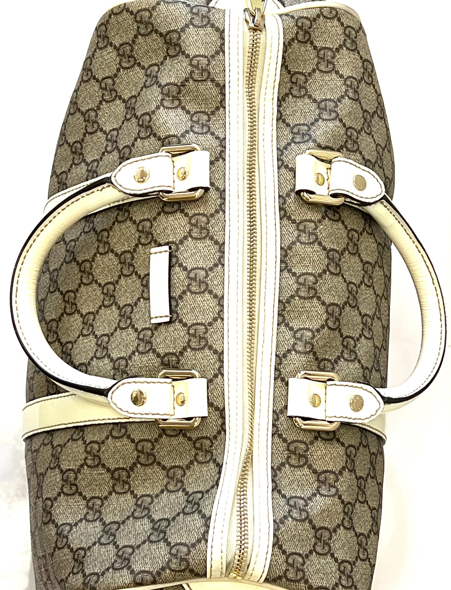 GUCCI GG PLUS MONOGRAM MEDIUM JOY BOSTON BAG