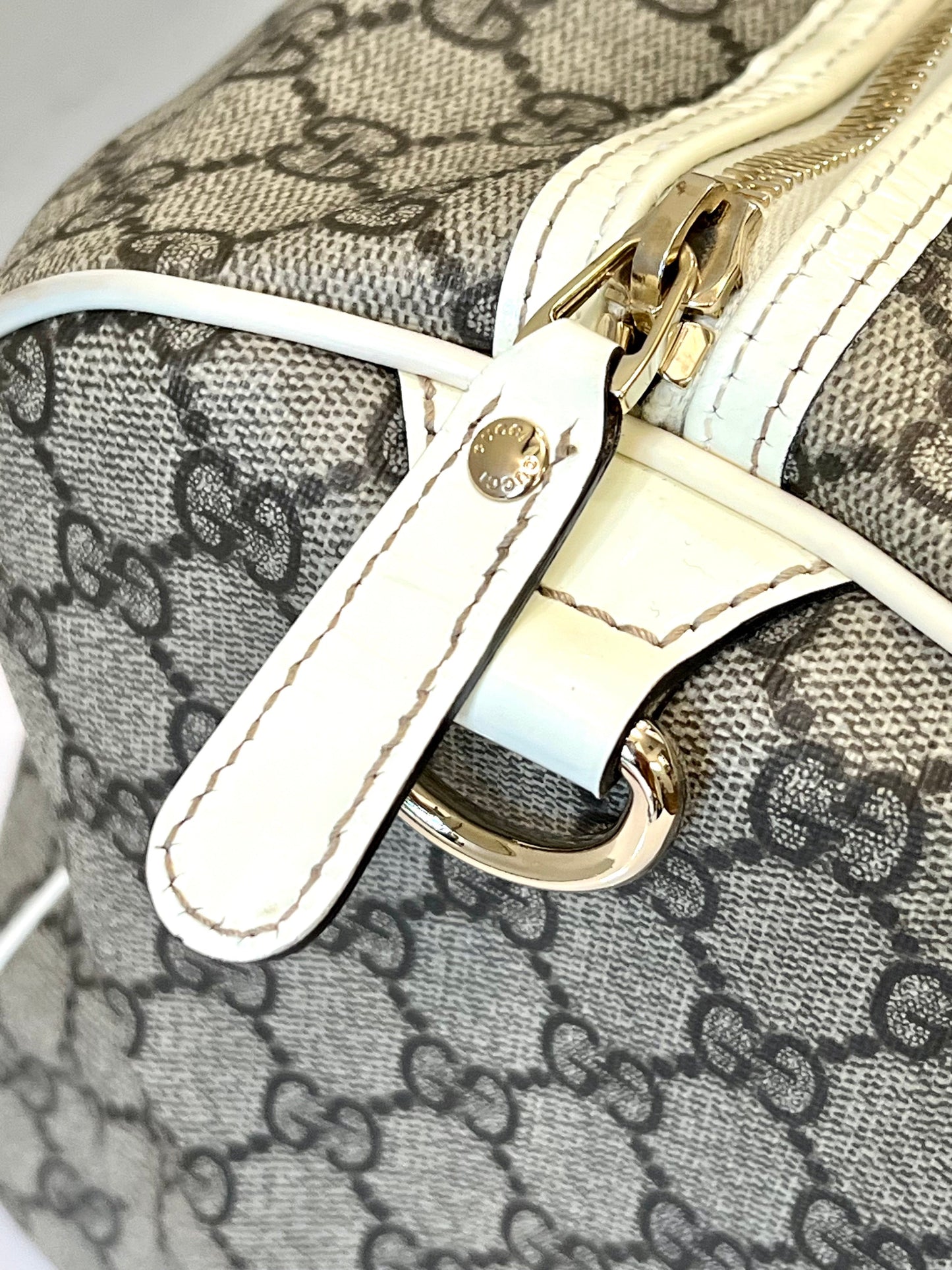 GUCCI GG PLUS MONOGRAM MEDIUM JOY BOSTON BAG