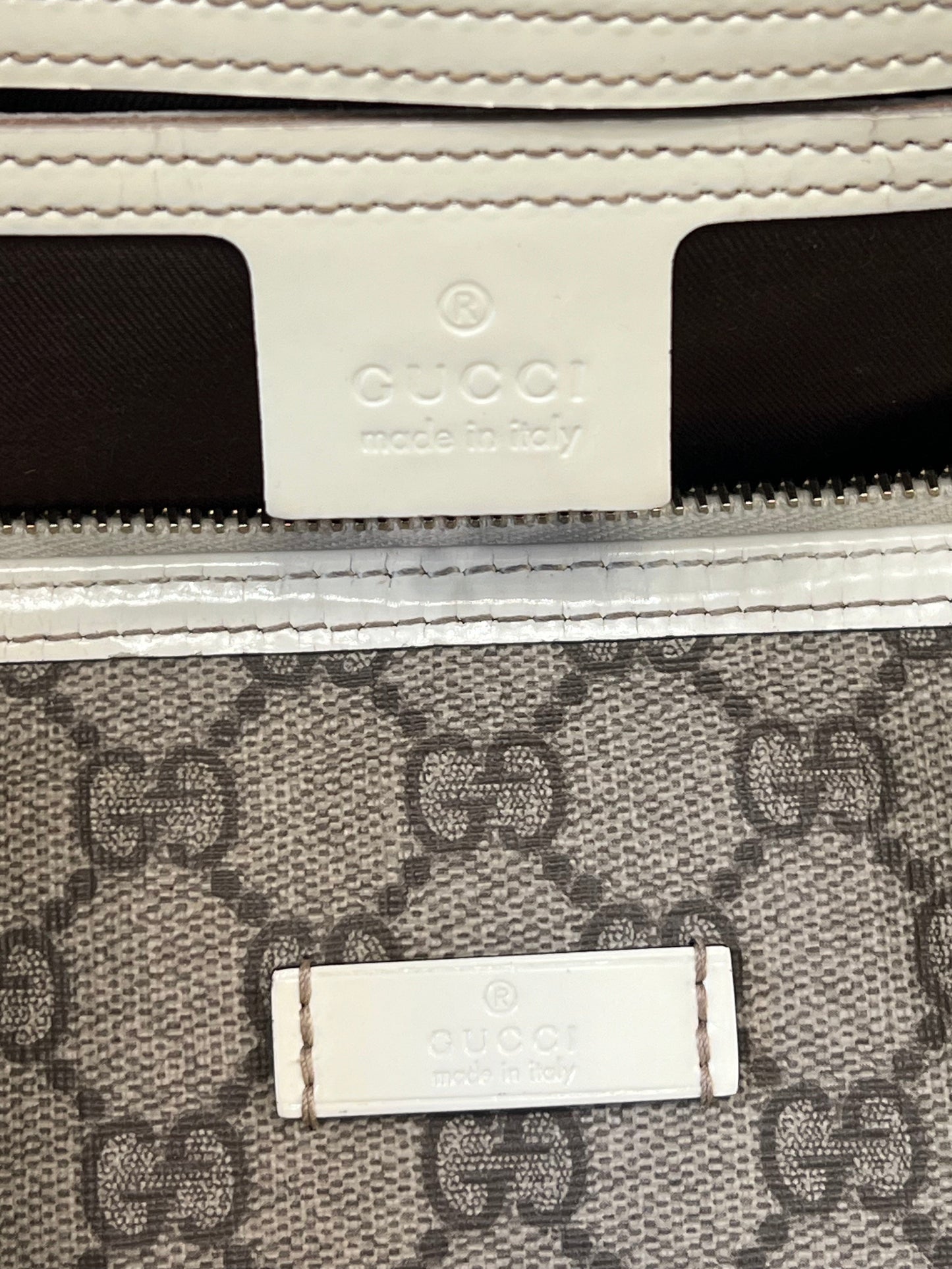 GUCCI GG PLUS MONOGRAM MEDIUM JOY BOSTON BAG