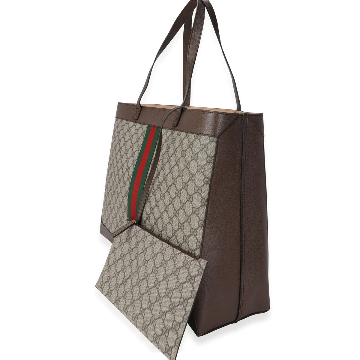 GUCCI GG SUPREME MEDIUM SOFT OPHIDIA TOTE BAG