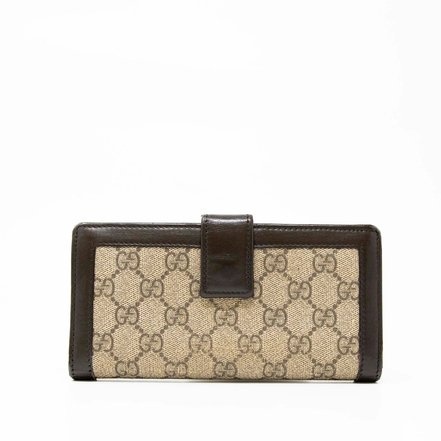 GUCCI GG SCRIPT LOGO CONTINENTAL WALLET