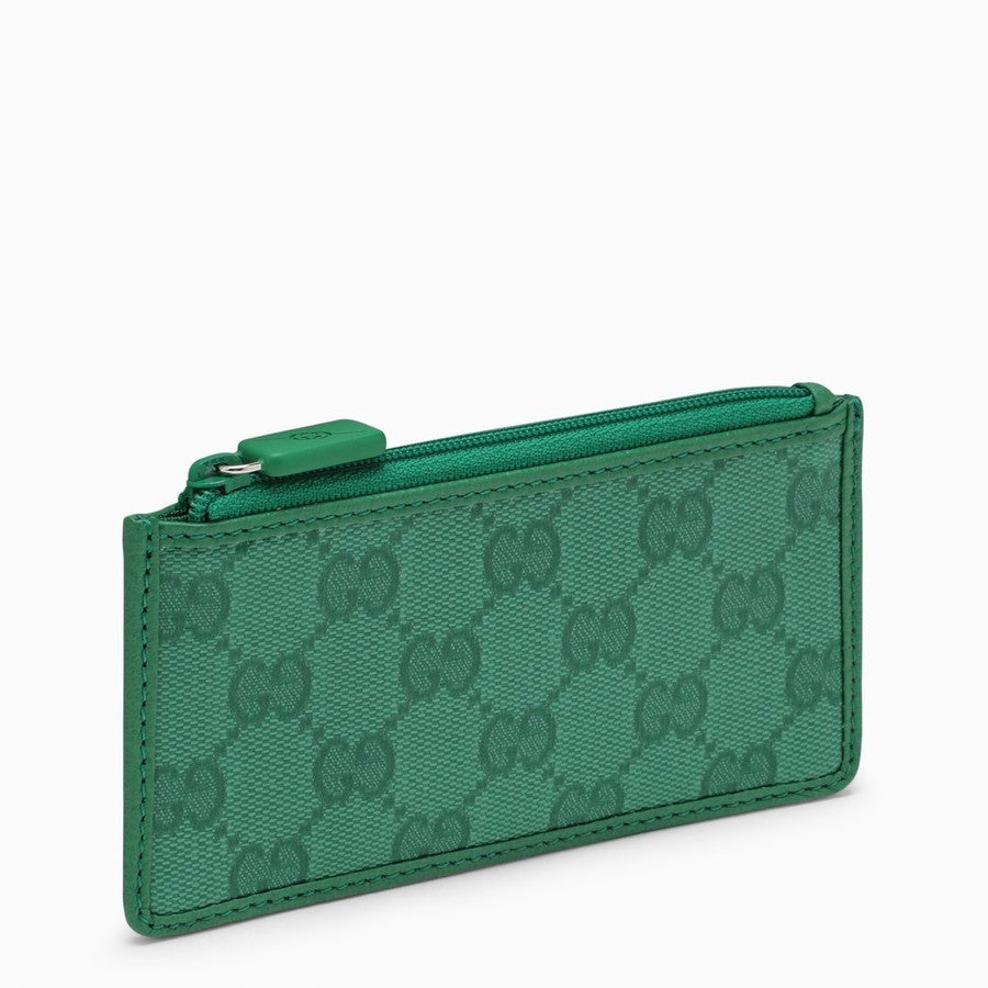 GUCCI GG SUPREME MONOGRAM CARD HOLDER WALLET
