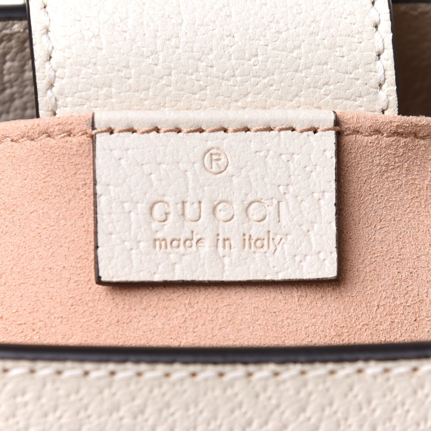 GUCCI GG SUPREME FLORA PADLOCK CHAIN SMALL TOTE BAG