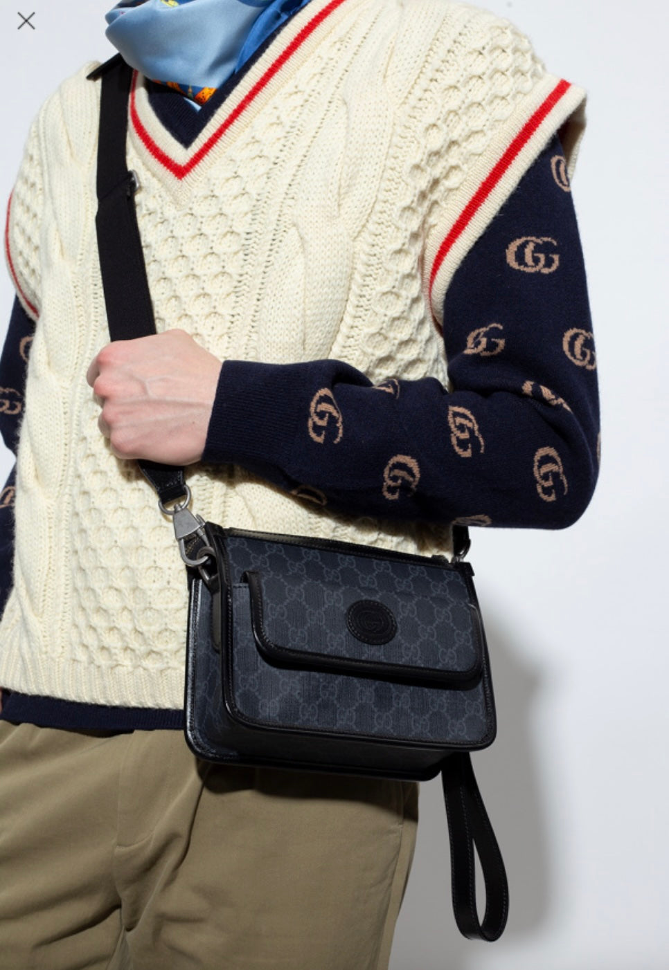 GUCCI GG SUPREME MESSENGER BAG