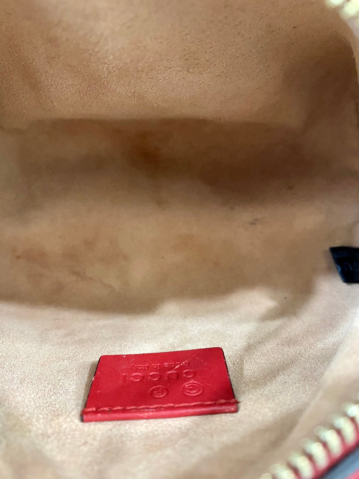 GUCCI GG SUPREME MONOGRAM BLOOMS MINI BOSTON BAG