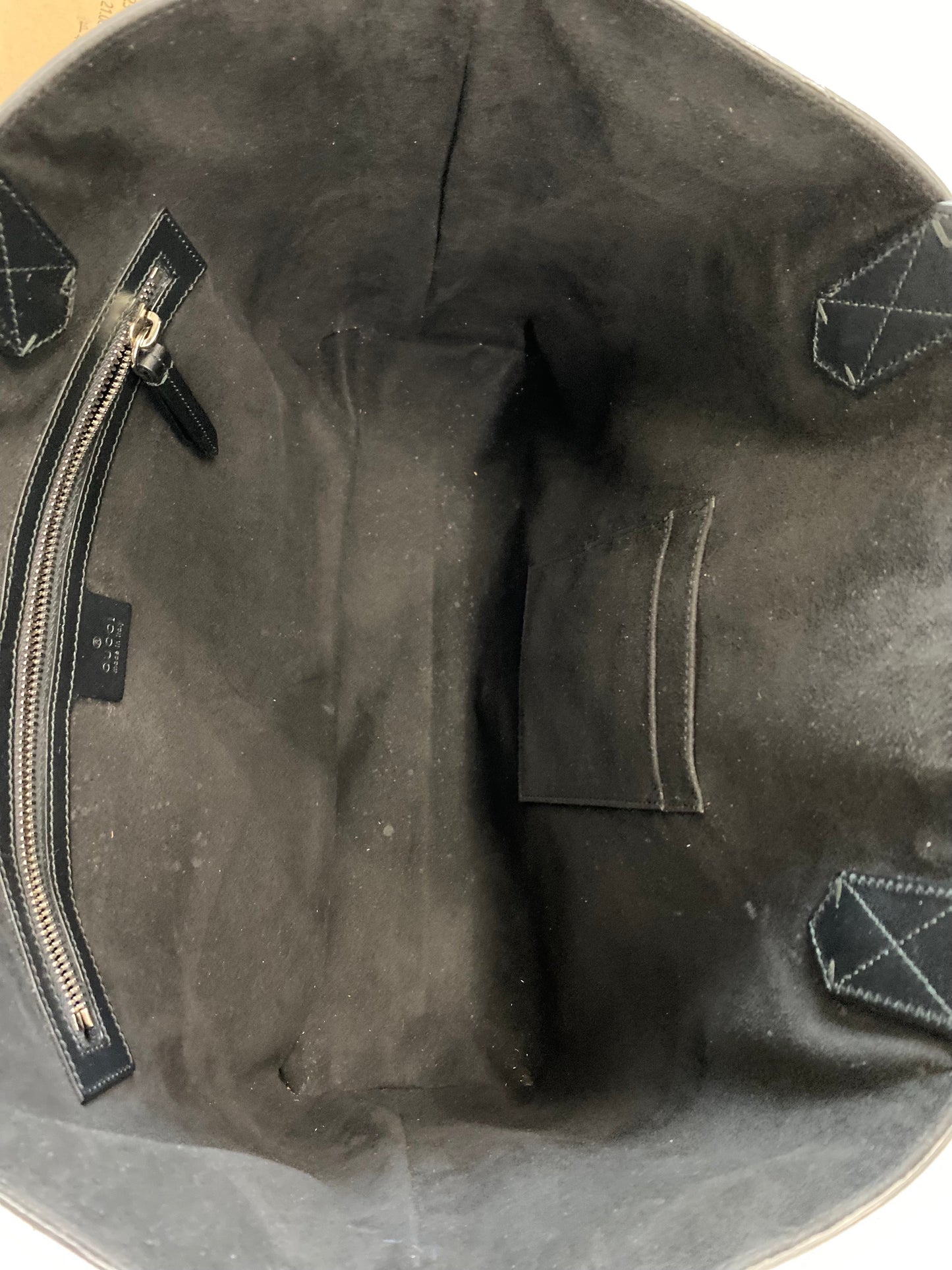 GUCCI GG SUPREME MONOGRAM CALEIDO WEB TOTE BAG