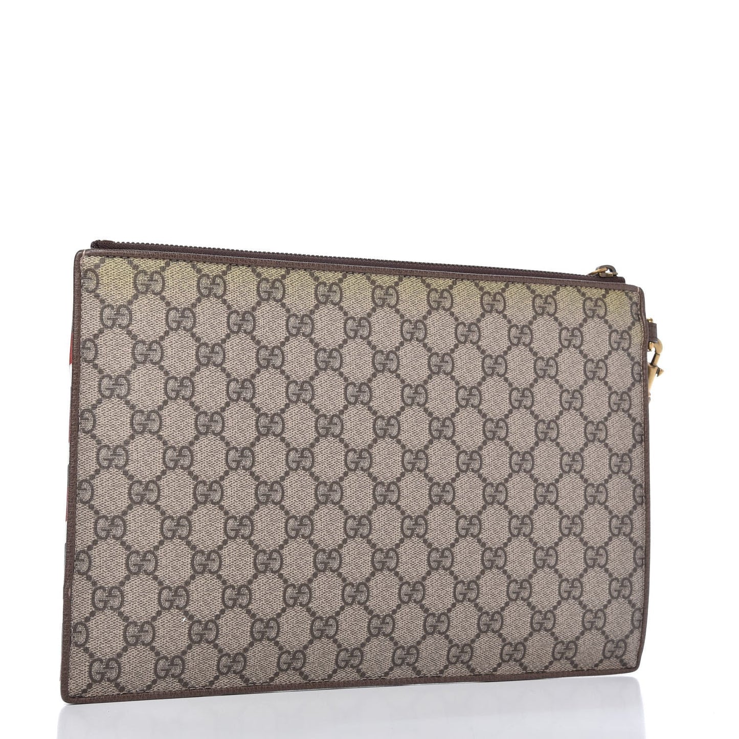 GUCCI GG SUPREME COURIER CLUTCH BAG
