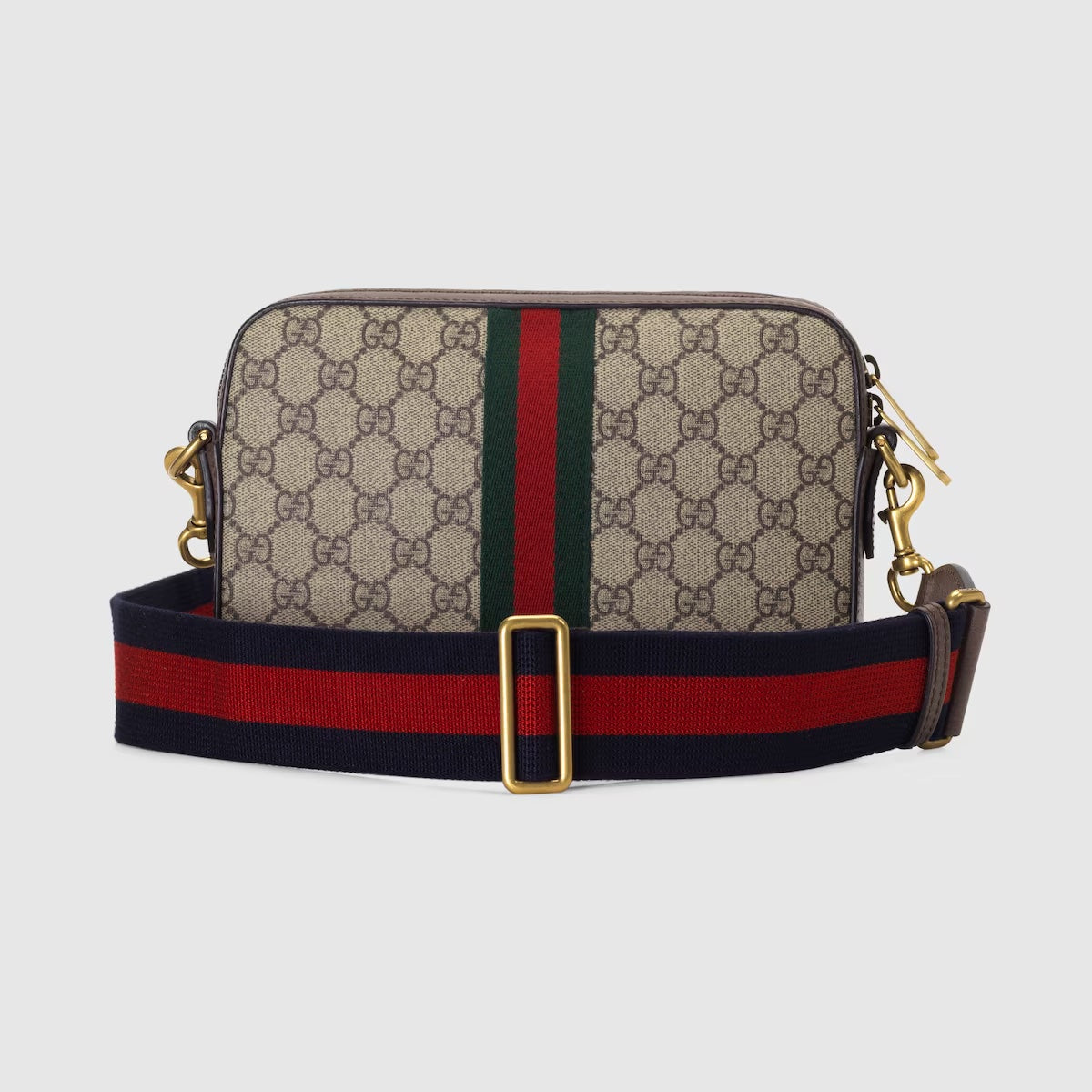 GUCCI GG SUPREME MONOGRAM OPHIDIA CROSSBODY/ WRISTLET BAG