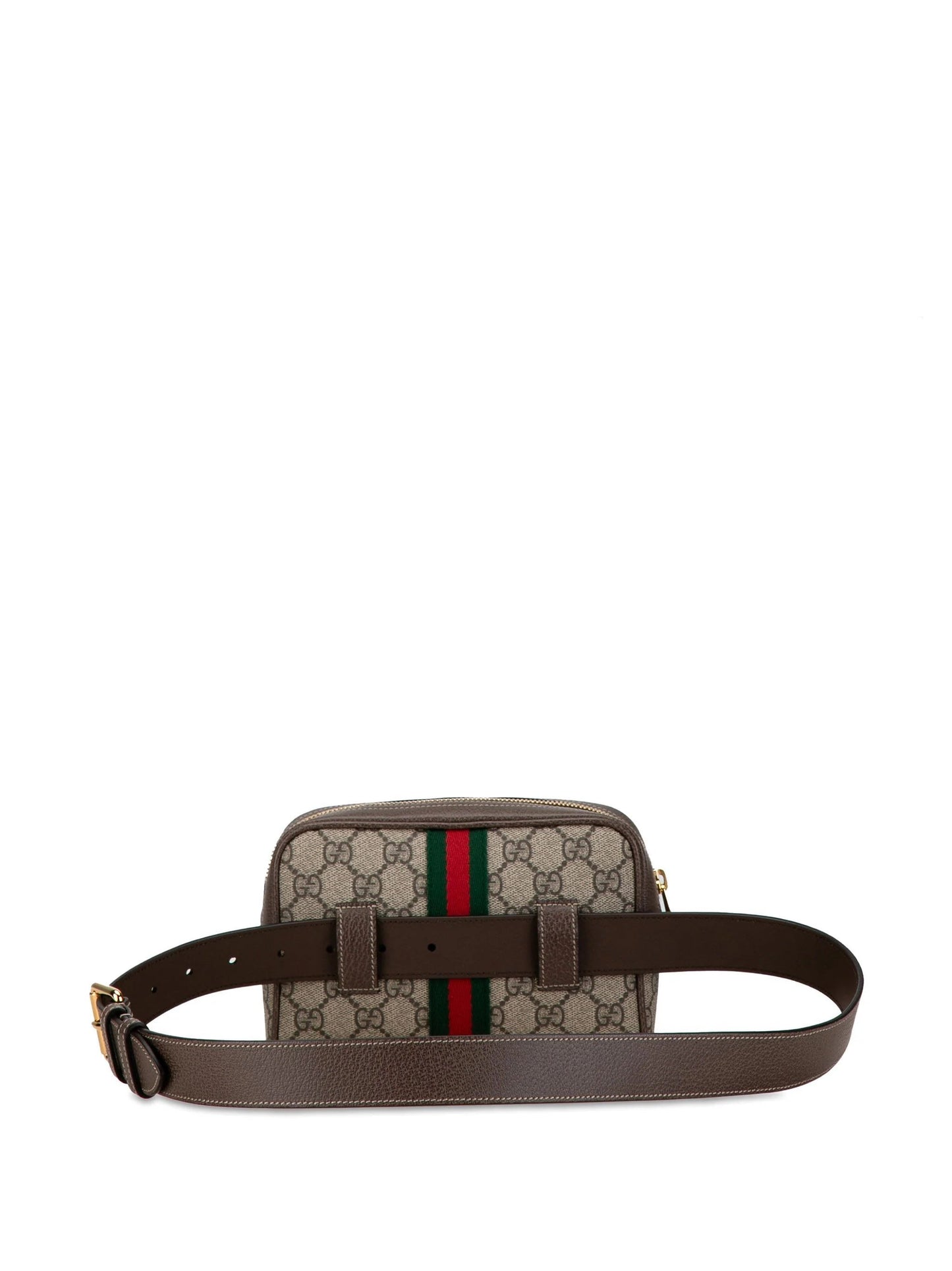 GUCCI GG SUPREME MONOGRAM SMALL OPHIDIA BELT BAG