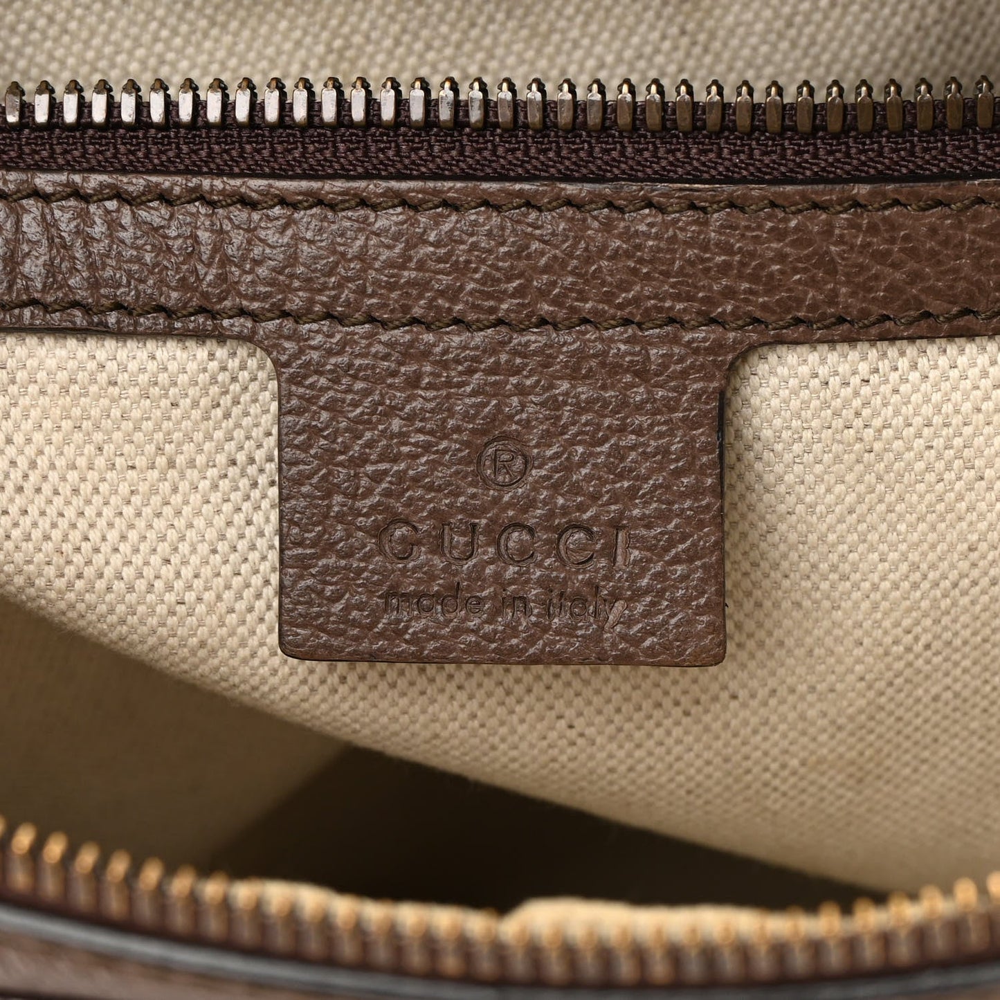 GUCCI GG SUPREME MONOGRAM WEB OPHIDIA MESSENGER BAG