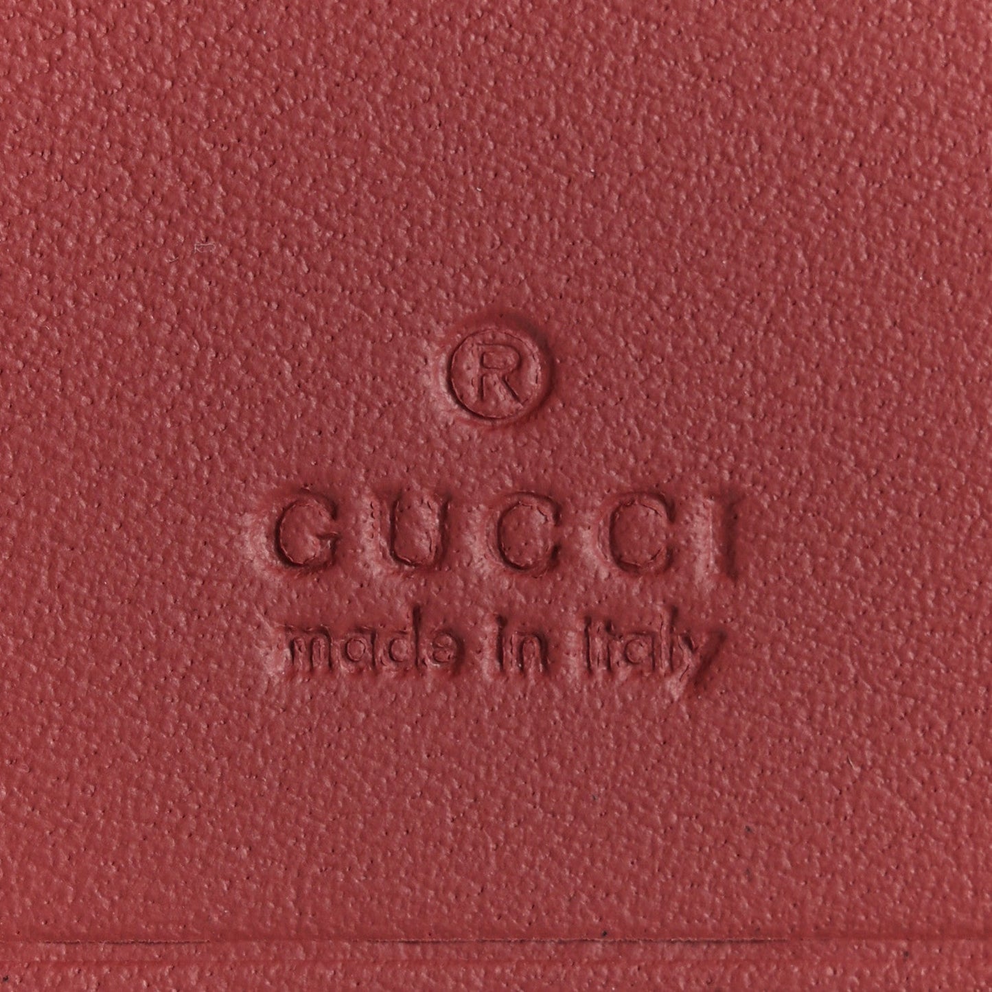 GUCCI GG SUPREME MONOGRAM BLOOMS SIX KEY HOLDER CASE IN DRY ROSE
