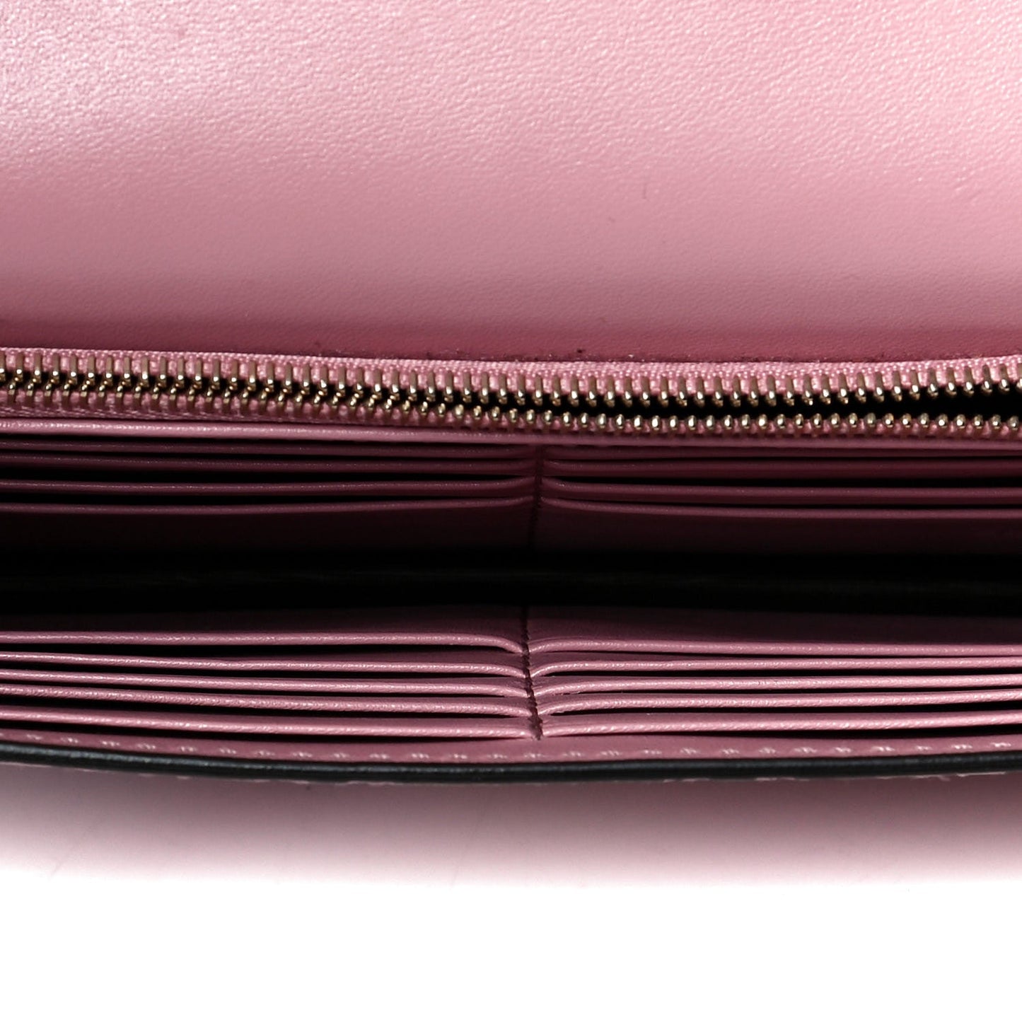 GUCCI GUCCISSIMA LEATHER ICON CHAIN WALLET