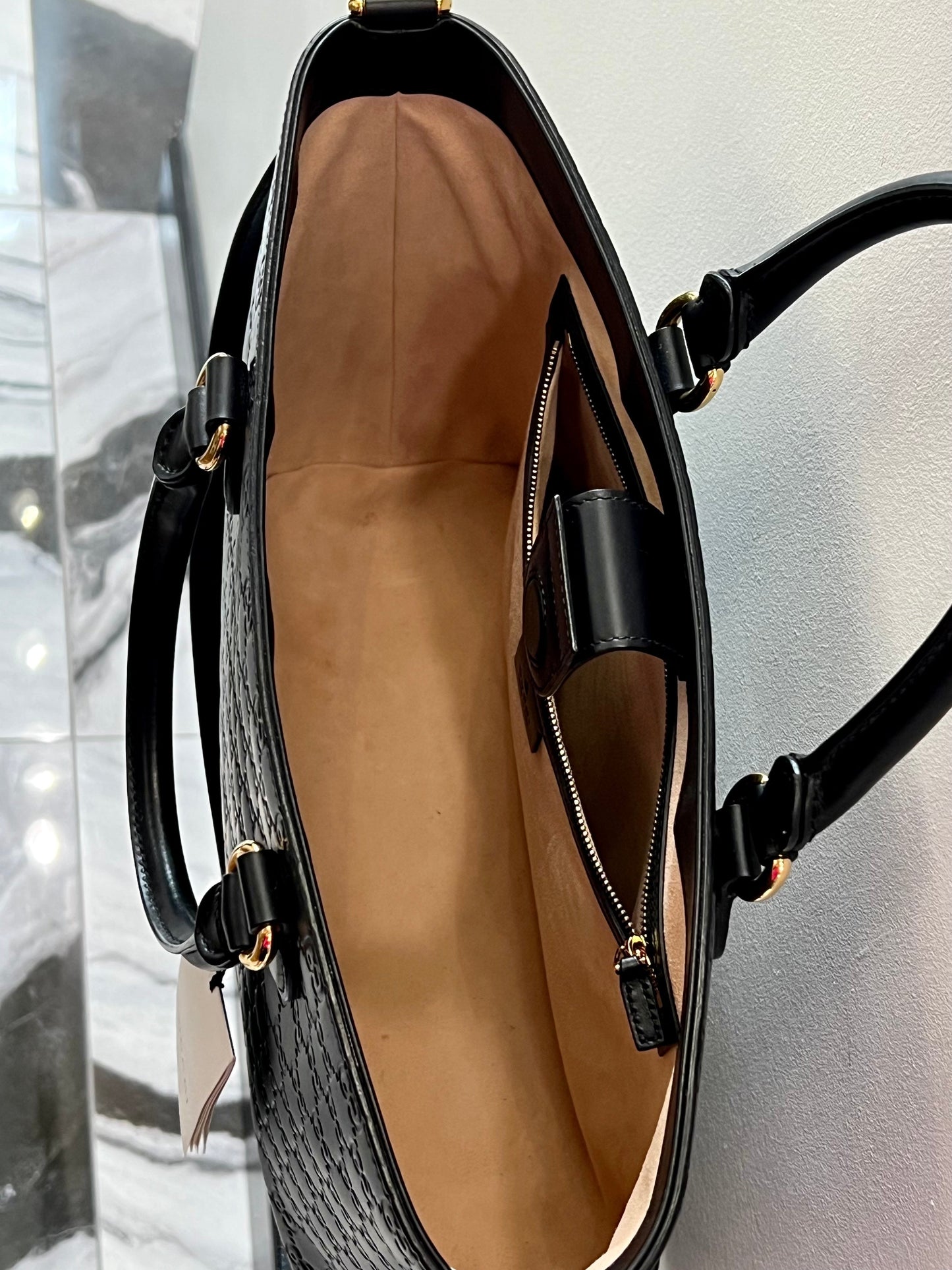 GUCCI SIGNATURE GUCCISSIMA TOTE BAG