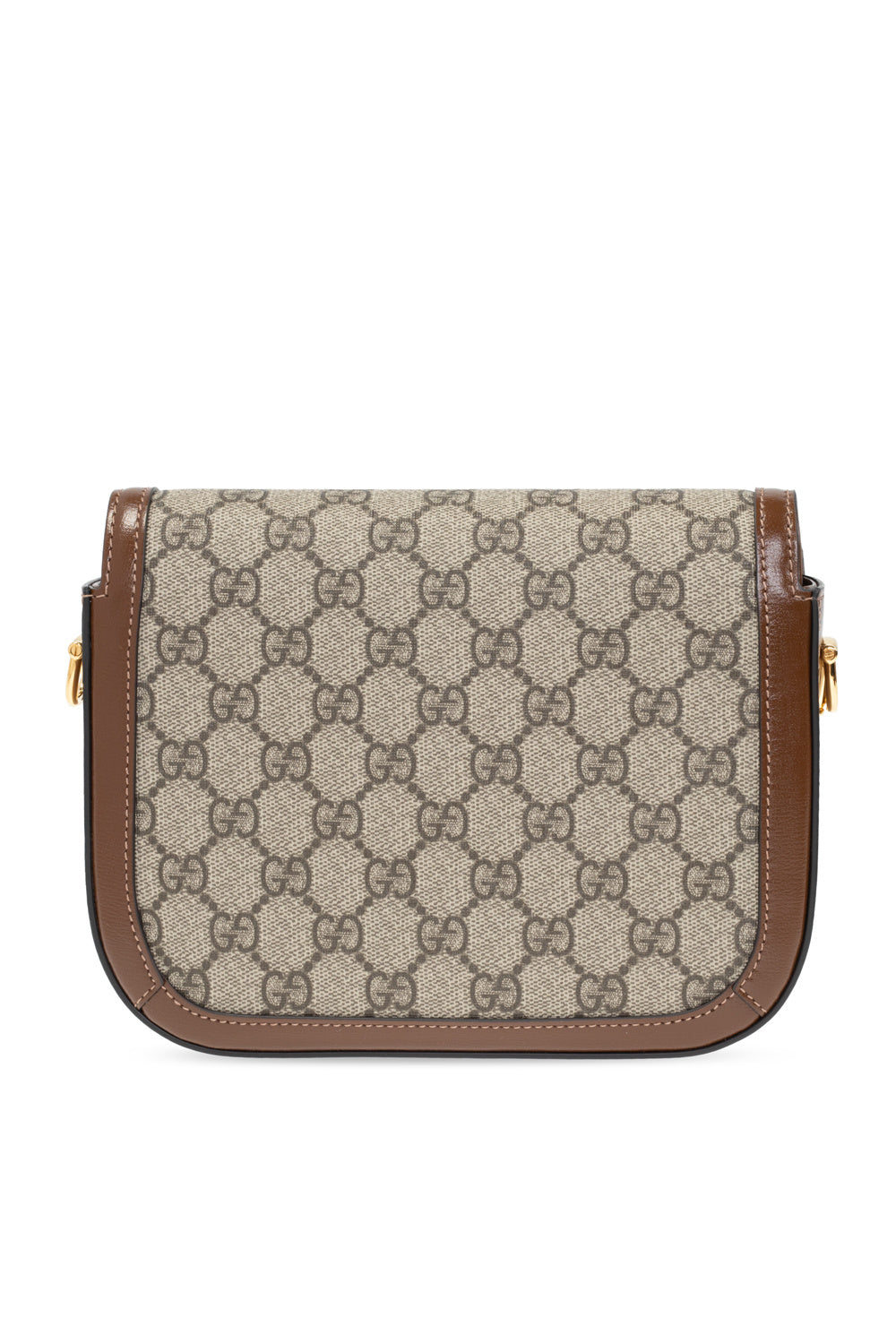 GUCCI GG SUPREME MONOGRAM WEB MINI HORSEBIT 1955 CROSSBODY BAG