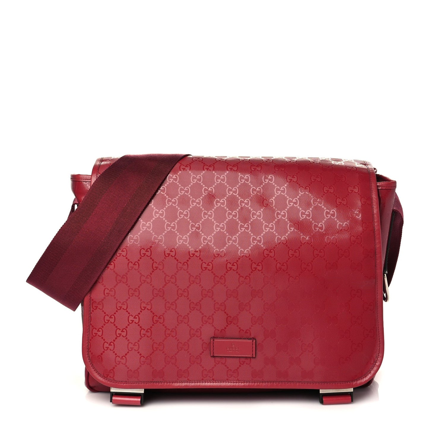 GUCCI GG IMPRIME MONOGRAM MAMAS DIAPER BAG